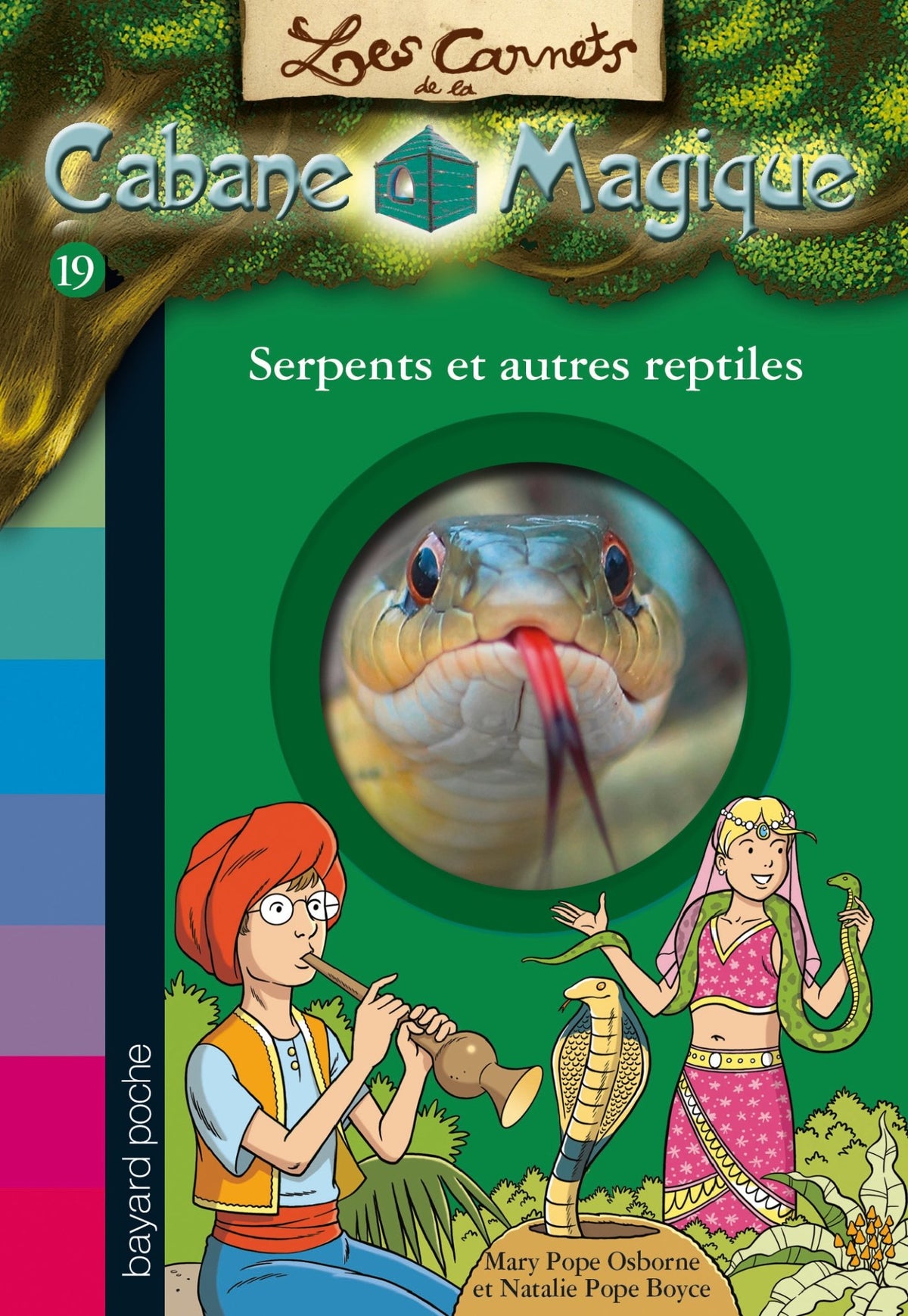 Les carnets de la cabane magique, Tome 19: Serpents et autres reptiles 9782747057646