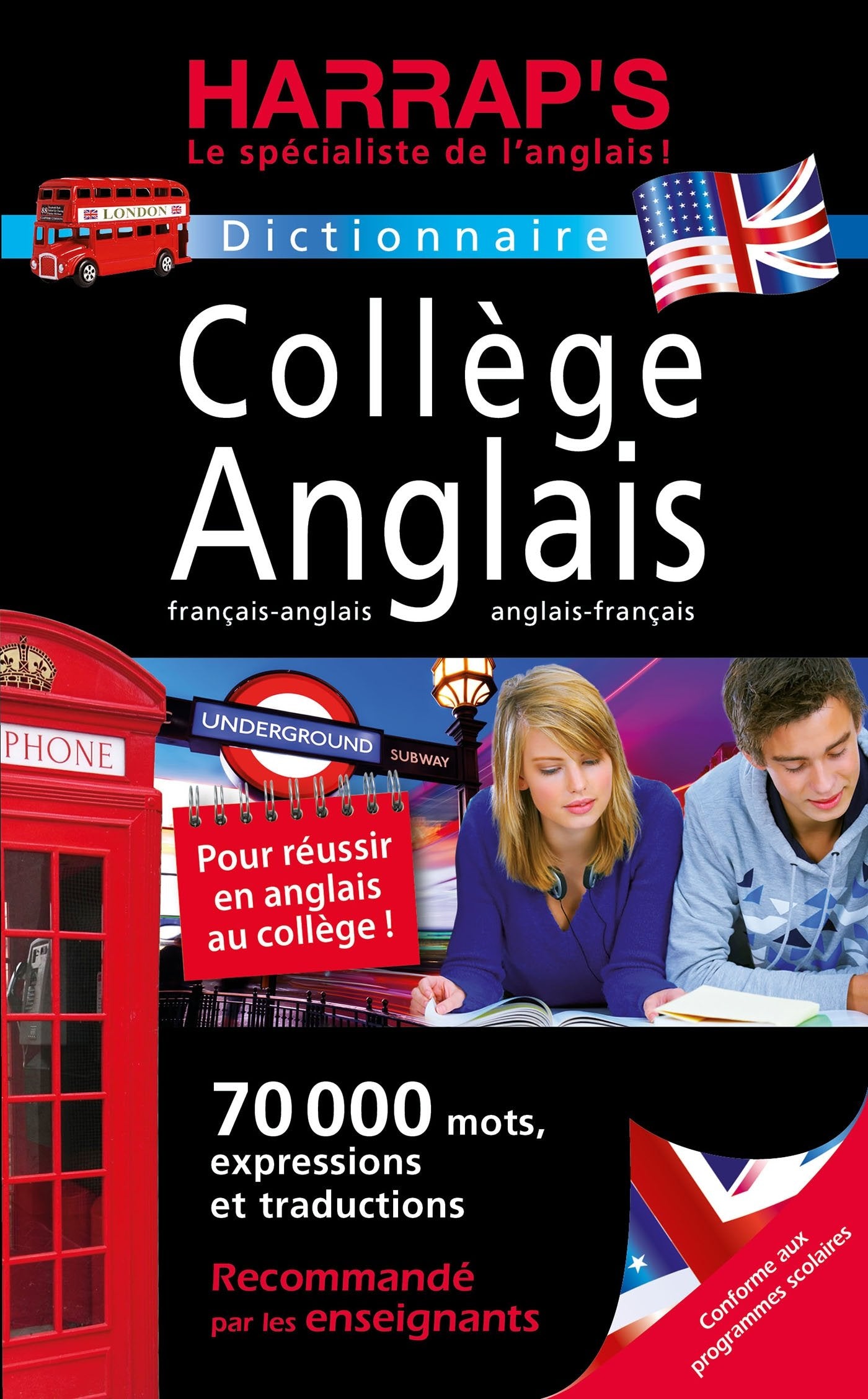 Harrap's collège français-anglais / anglais-français 9782818706657