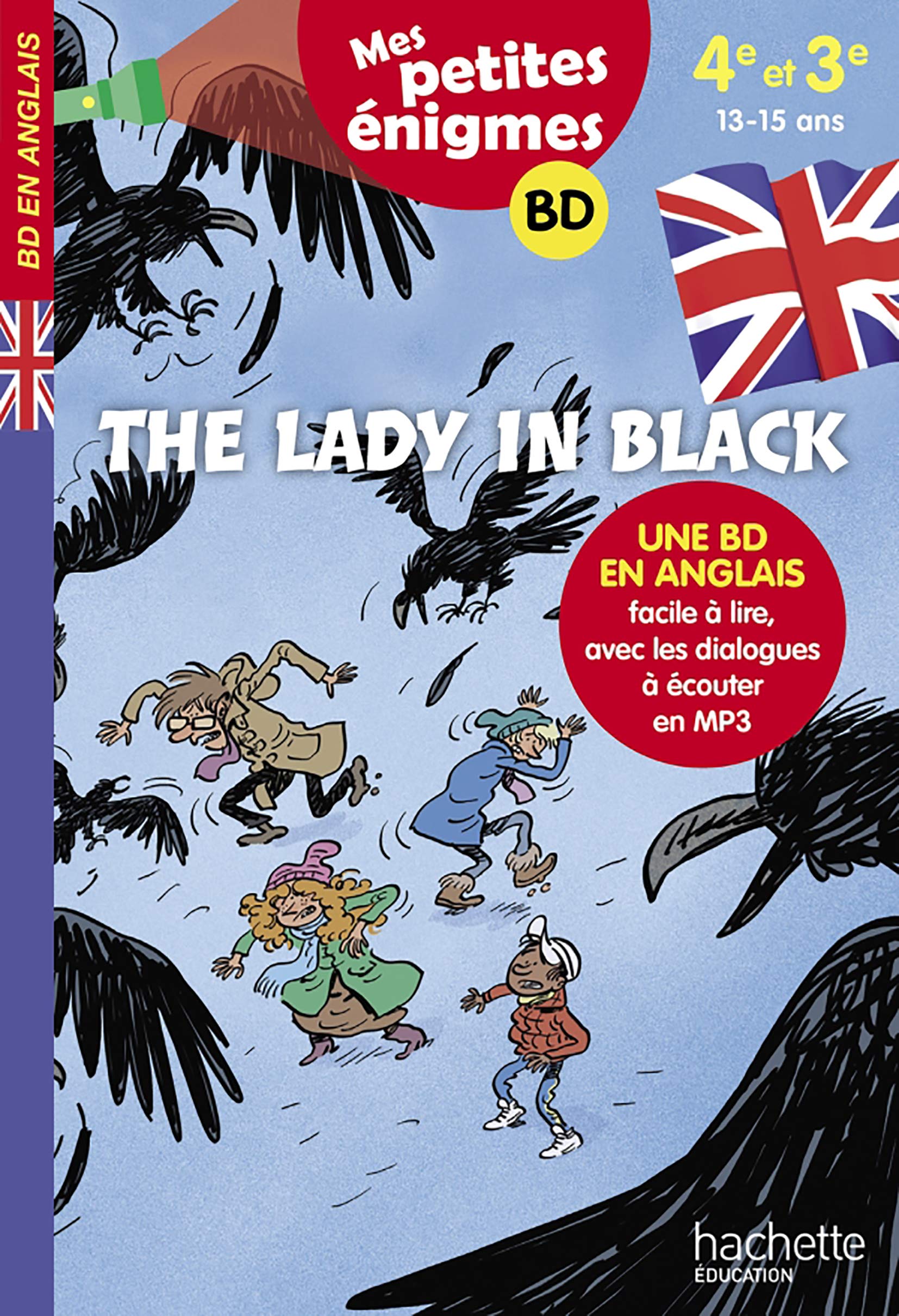 The Lady in black - Mes petites énigmes 4e/3e - Cahier de vacances 2022 9782017865575