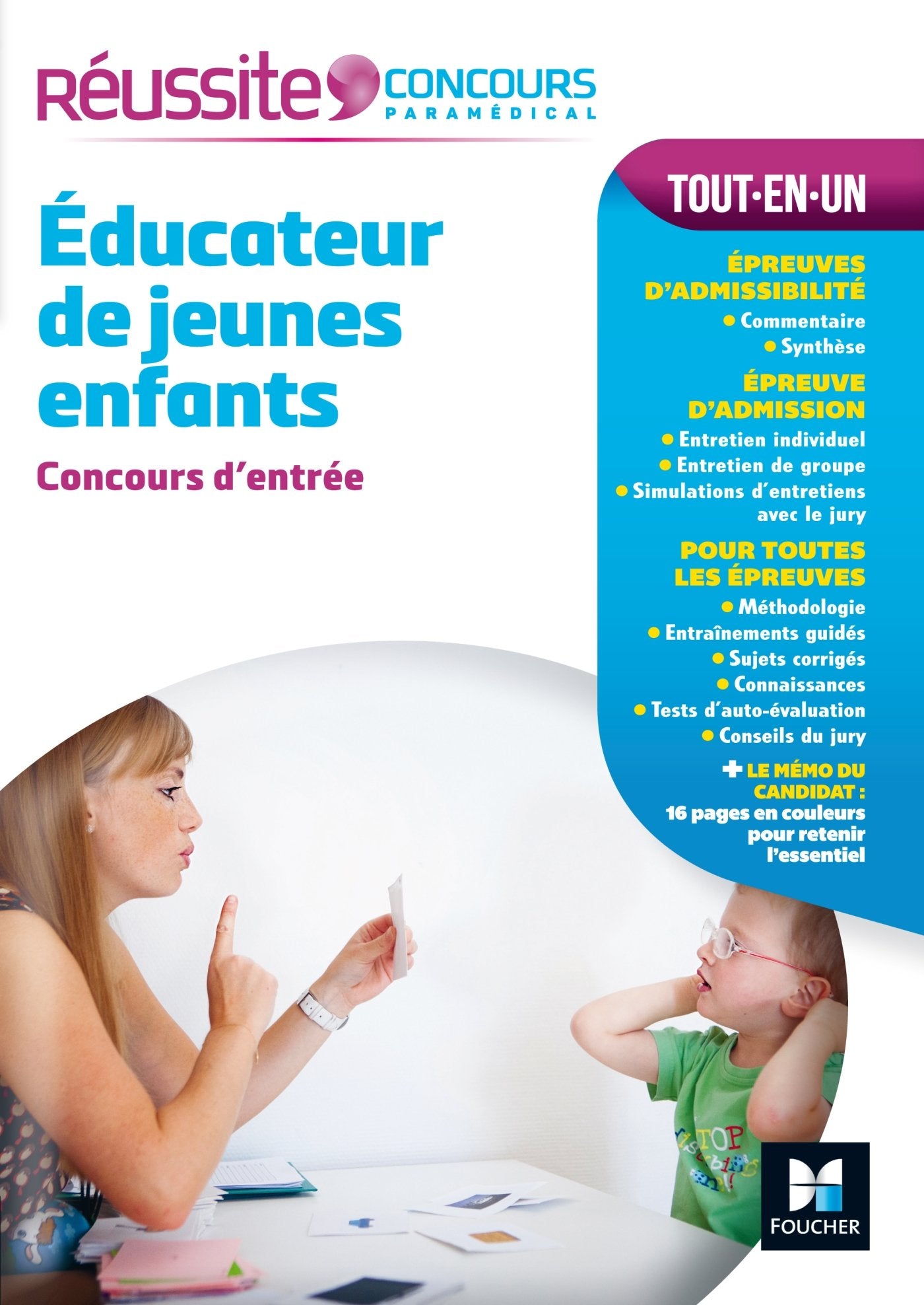 Educateur de jeunes enfants: Concours d'entrée 9782216145140