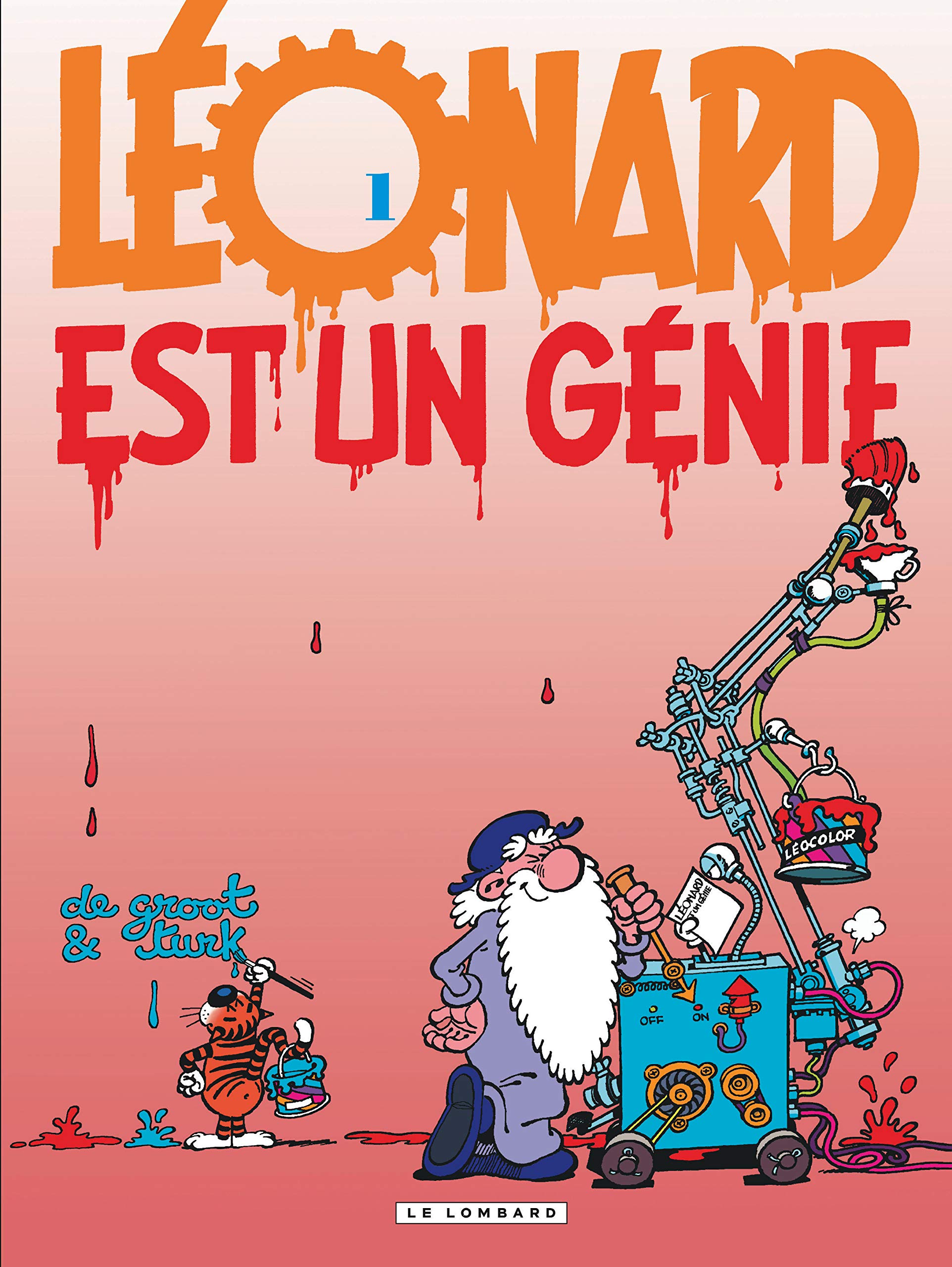 Léonard, tome 1 : Léonard est un génie 9782803616992