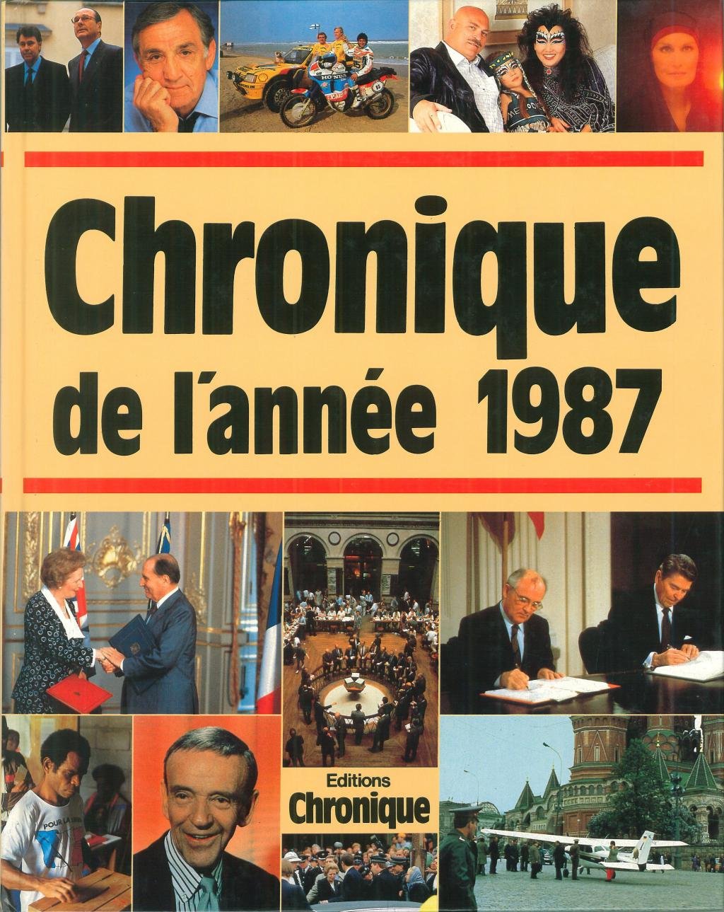 Chronique de l'année 1987 (relié) 9782035032263