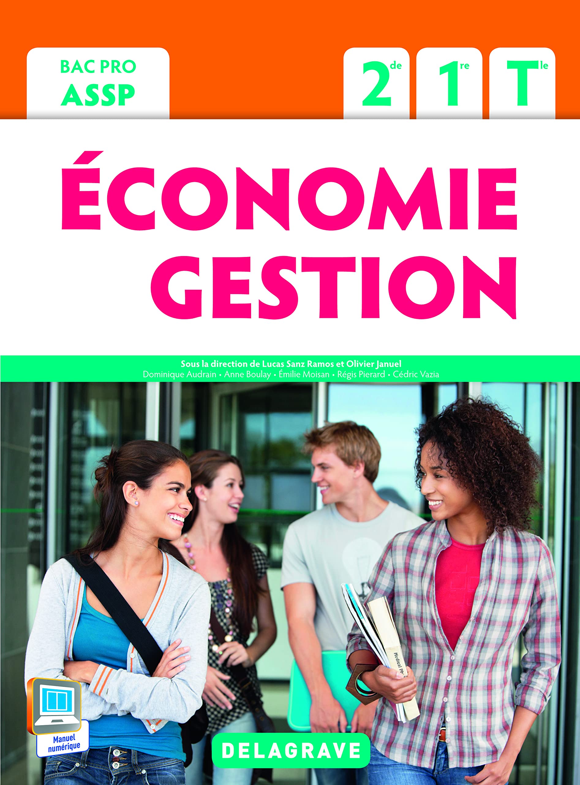 Économie-Gestion 2de, 1re, Tle Bac Pro ASSP (2015) - Pochette élève 9782206202020