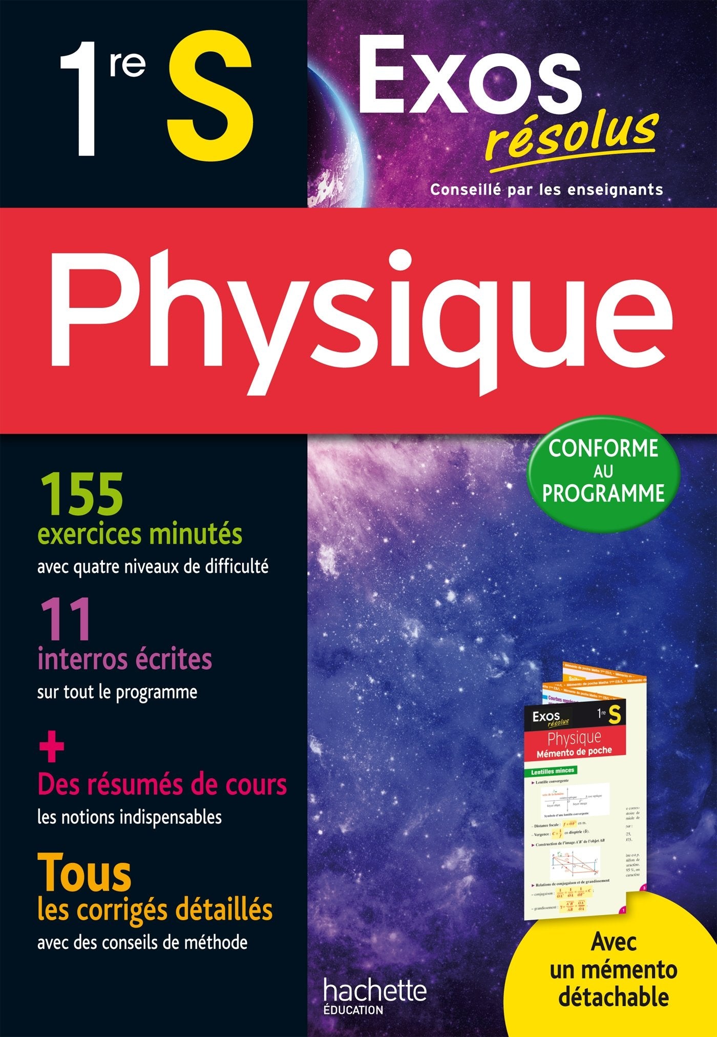 Exos Resolus Physique 1Re S 9782012708143