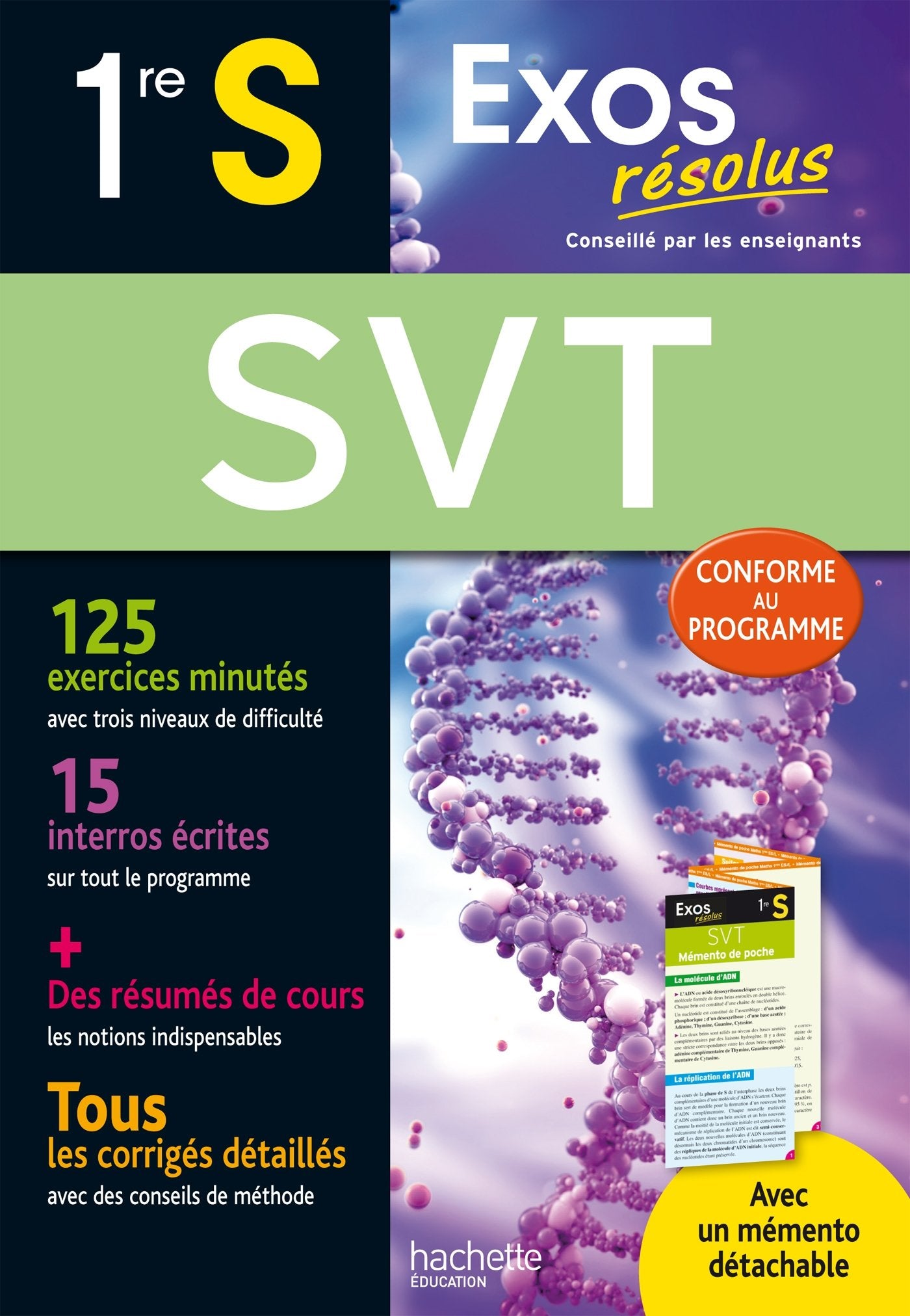 Exos Resolus Svt 1Re S 9782012708167