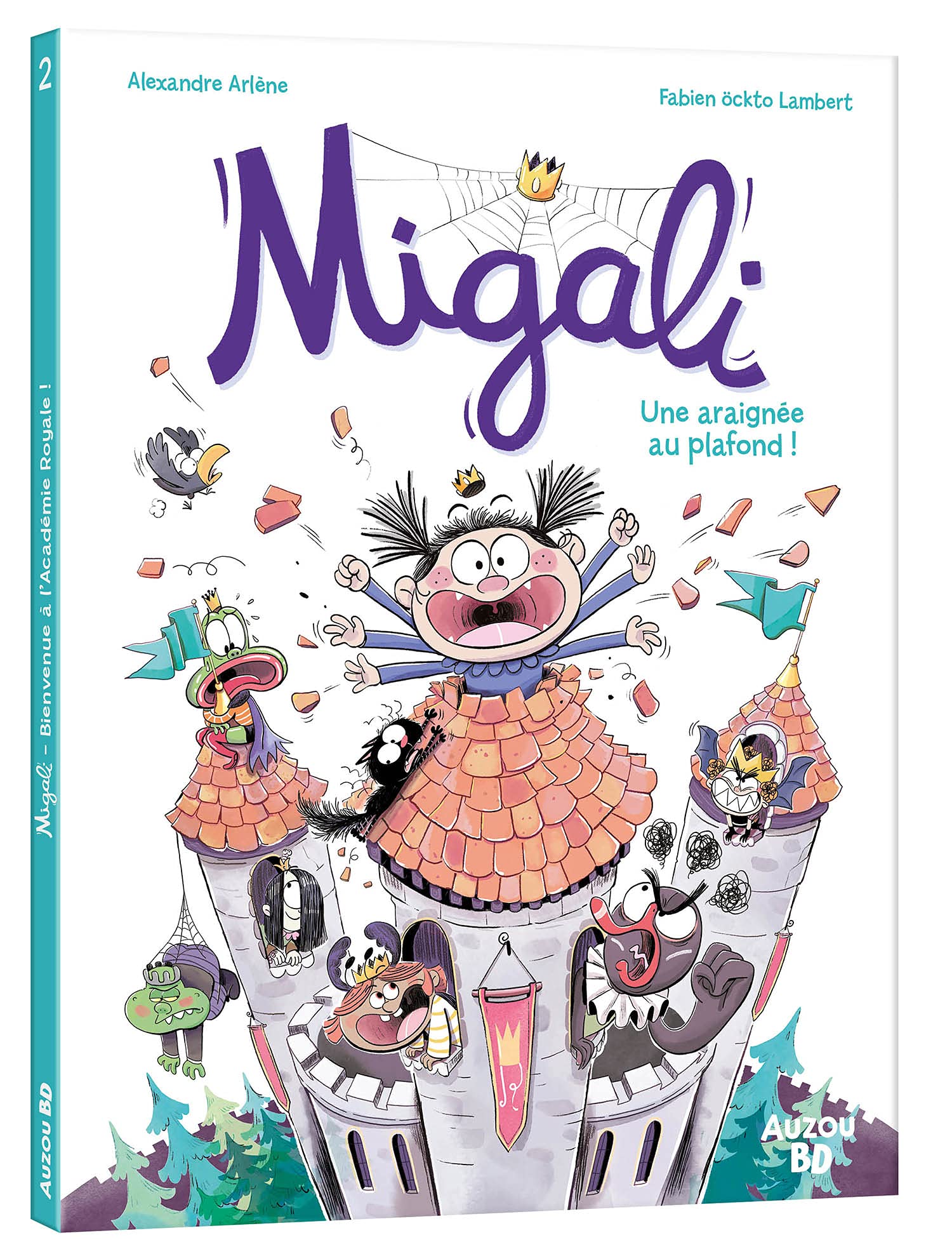 MIGALI - TOME 2 - UNE ARAIGNÉE AU PLAFOND ! 9782733899052