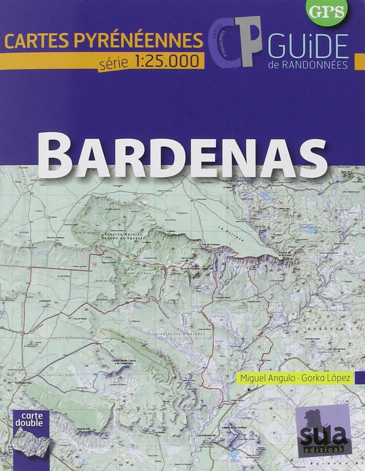 BARDENAS (Guide + Carte 1/25.000) 9788482166322