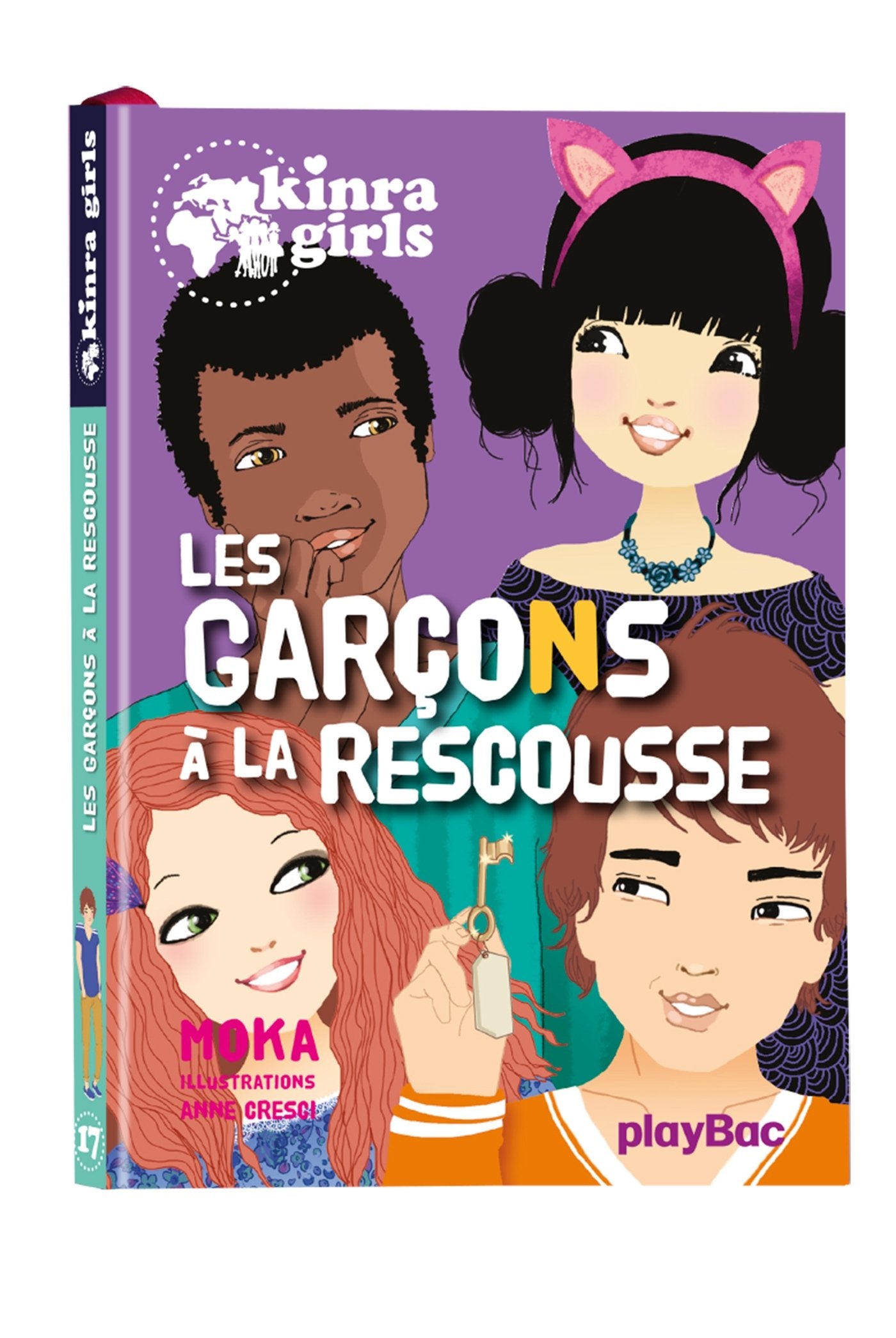 Kinra Girls - Les garçons à la rescousse - tome 17 9782809654851