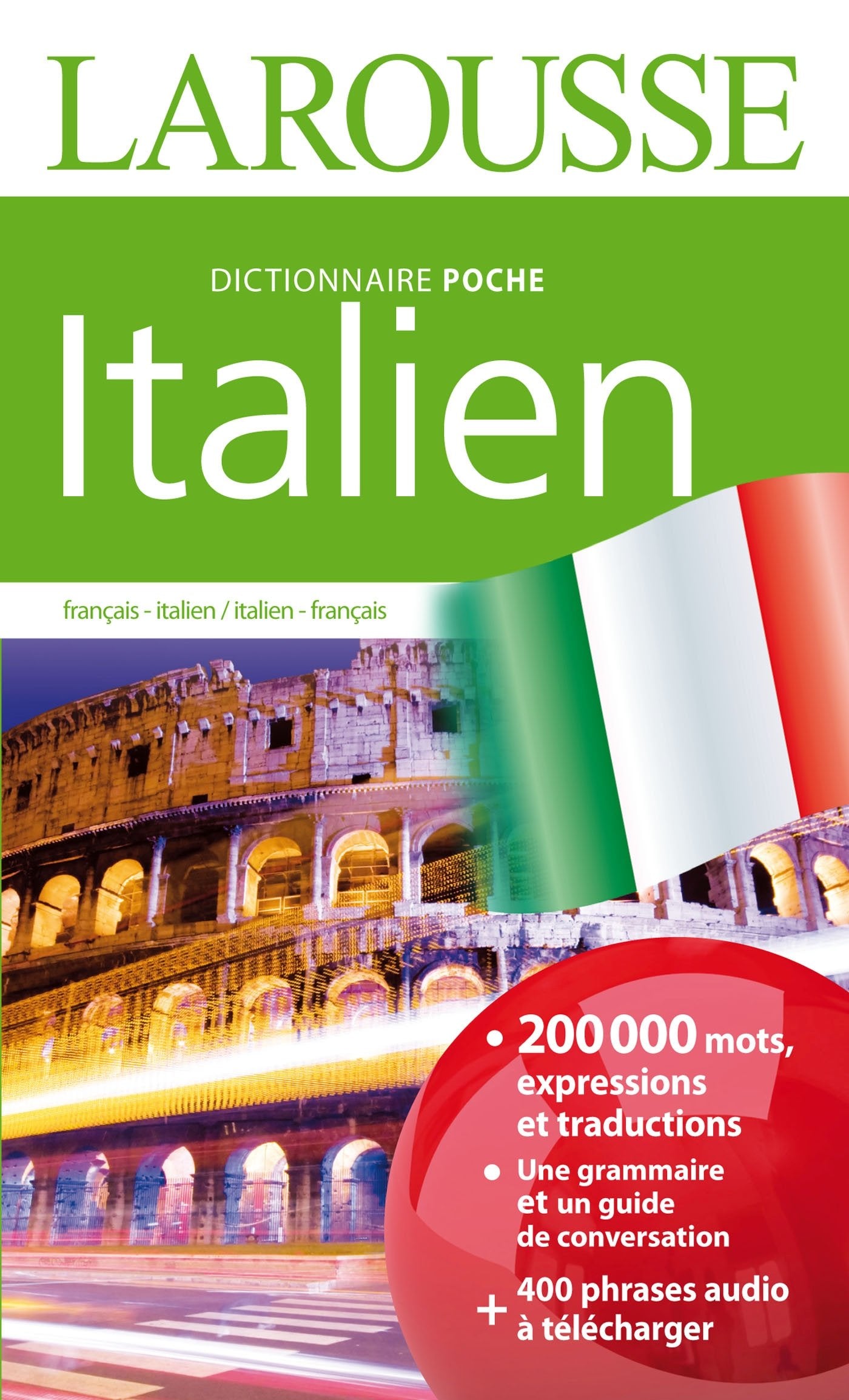 Dictionnaire Larousse poche Italien 9782035915788