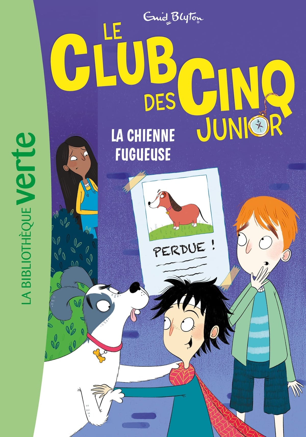 Le Club des Cinq Junior, Tome 12 - La chienne fugueuse 9782017180555
