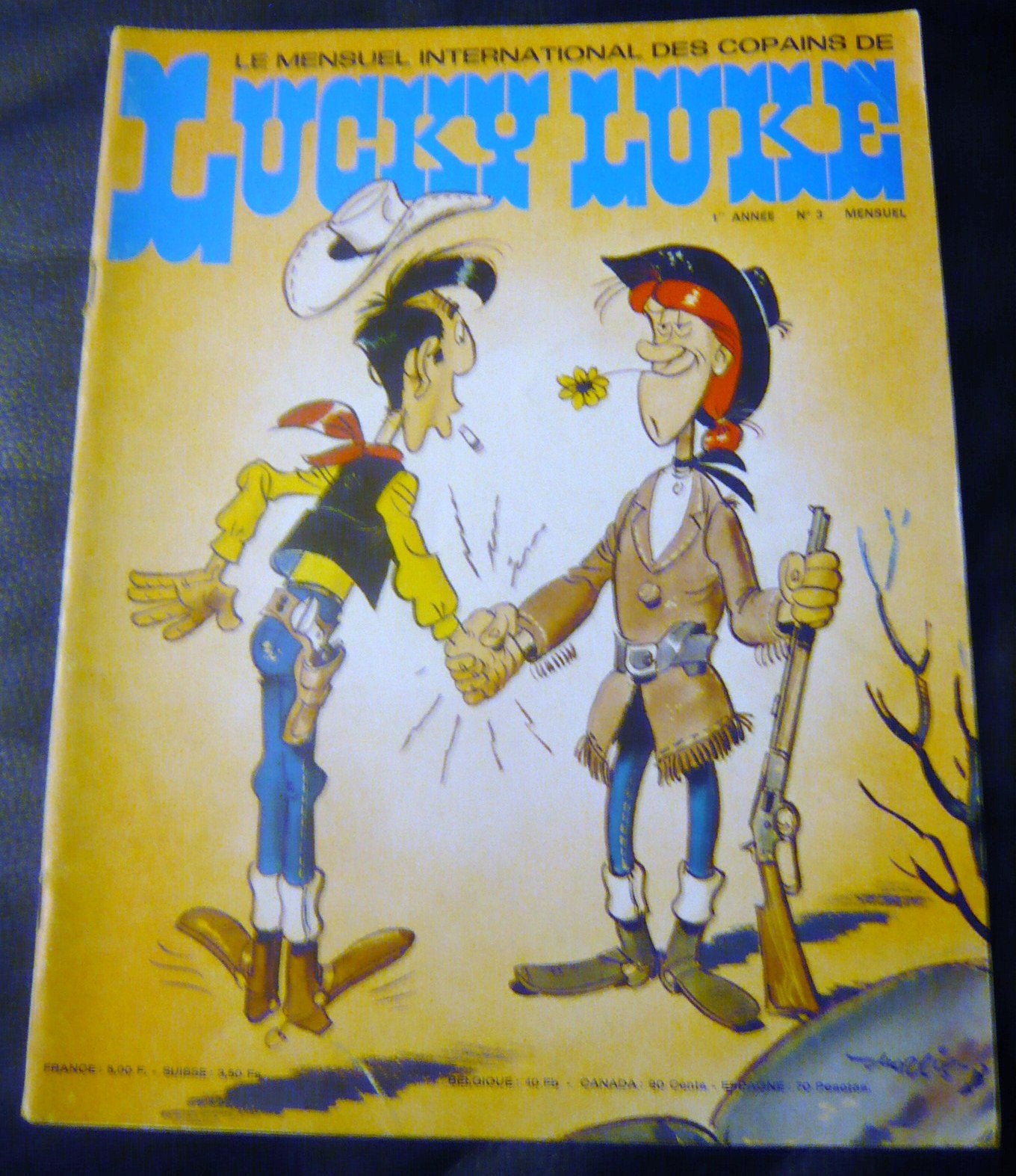 Le mensuel international des copains de Lucky Luke , n° 3 