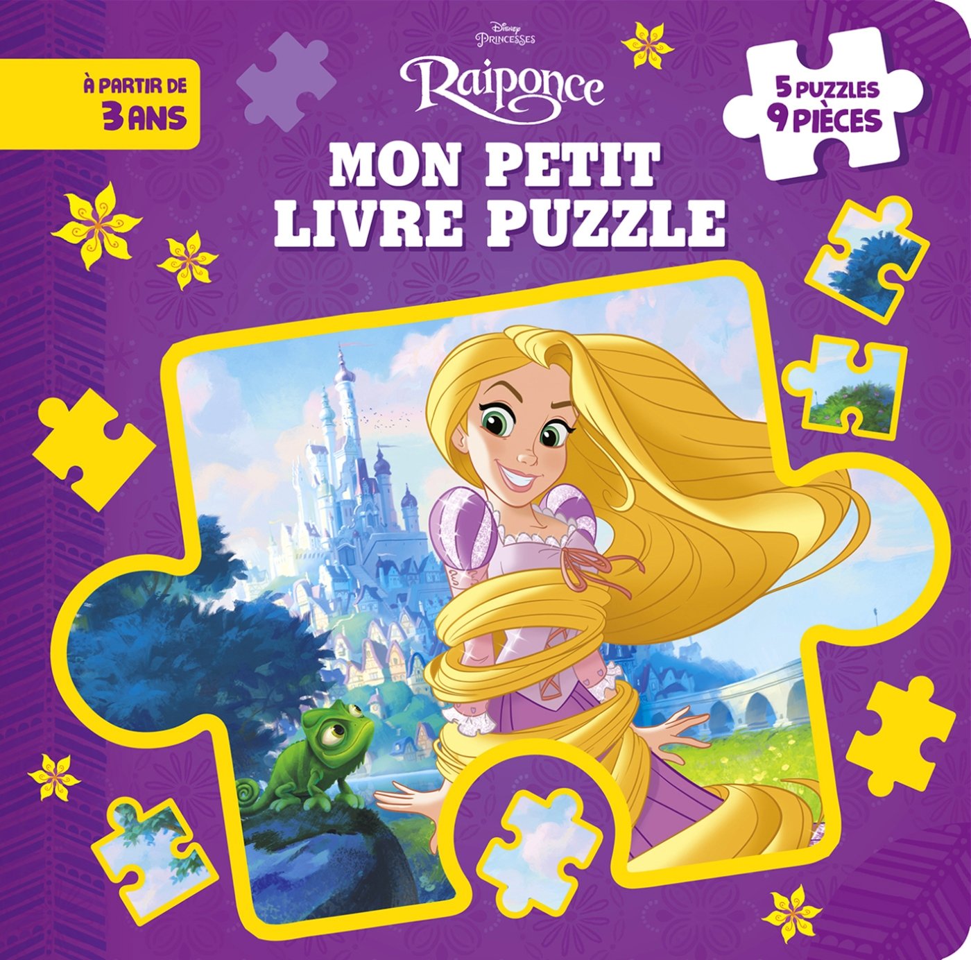 Mon petit livre puzzle Disney princesses Raiponce 9782017045342