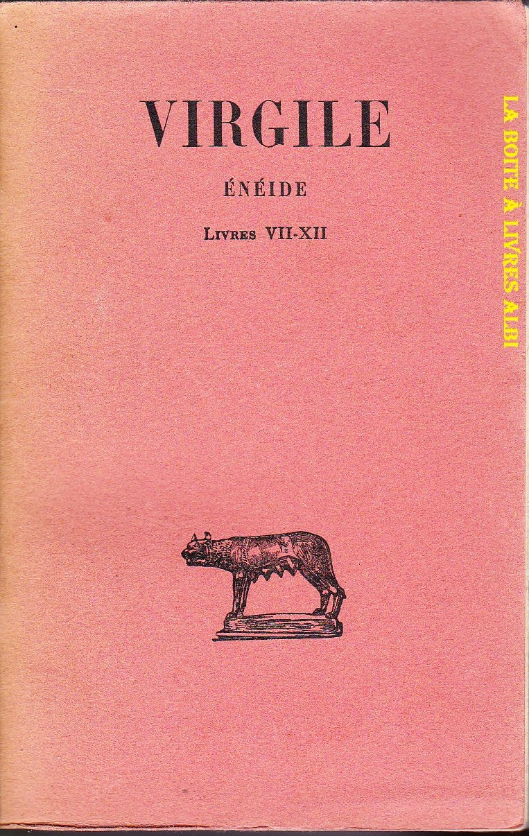 Énéide, Livres VII à XII, les Belles Lettres 
