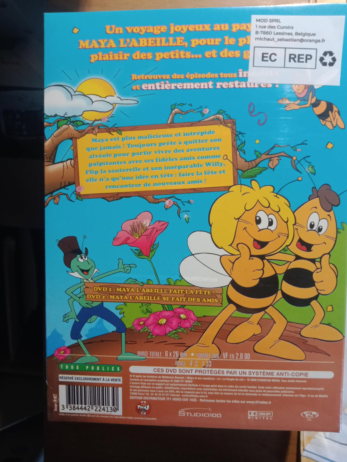 Maya l'Abeille fait la fête 3384442224130