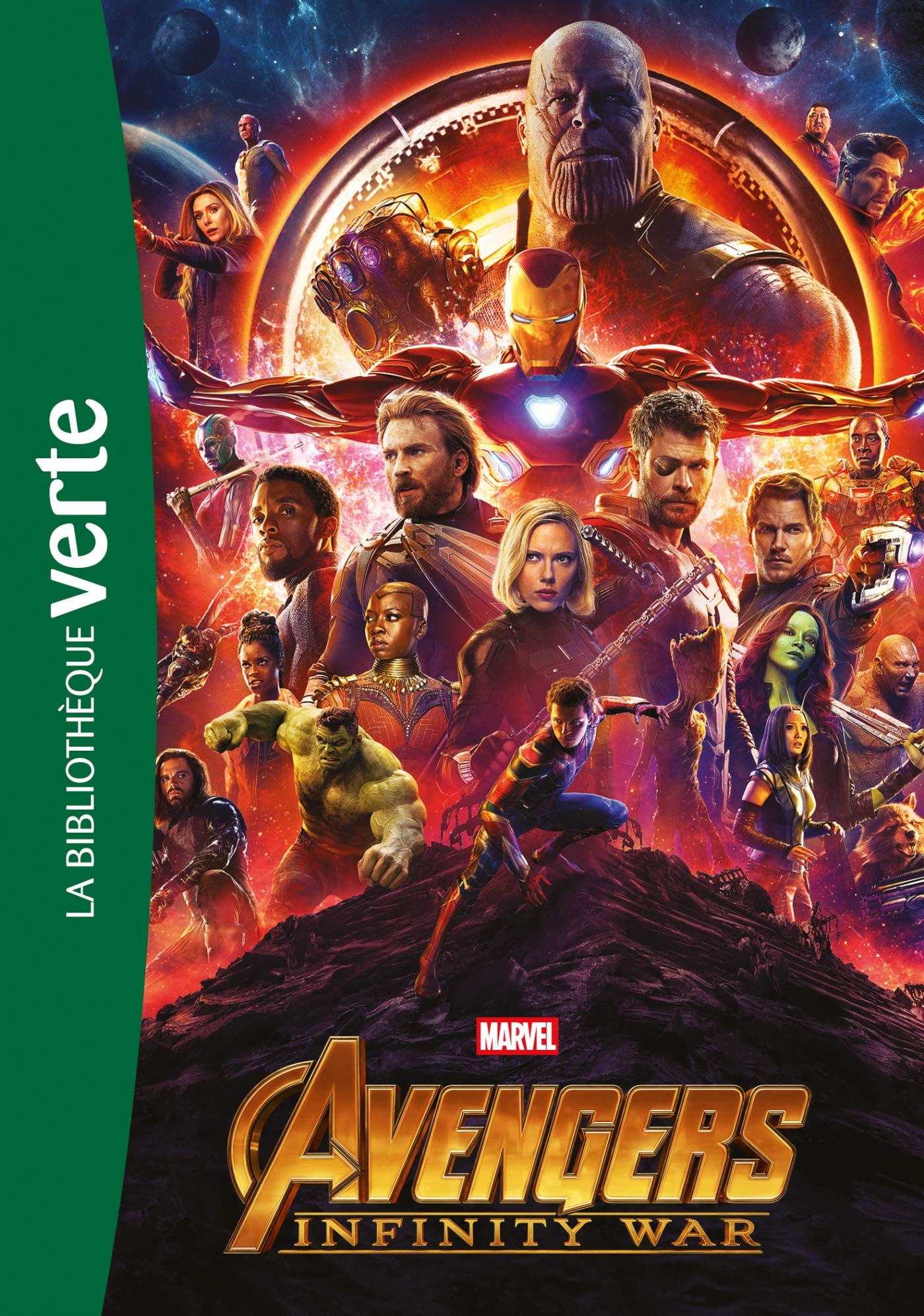 Bibliothèque Marvel 20 - Avengers Infinity War - Le roman du film 9782017040040