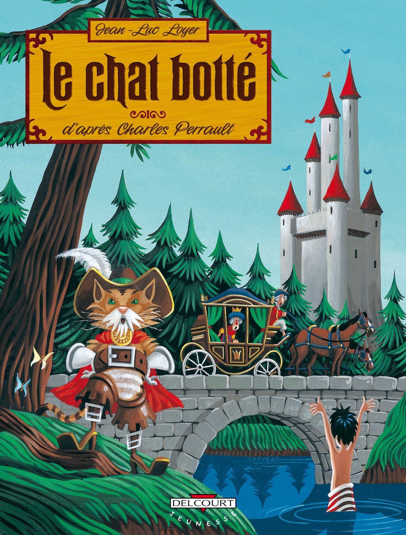 Le Chat Botté, d'après Charles Perrault 9782840558729