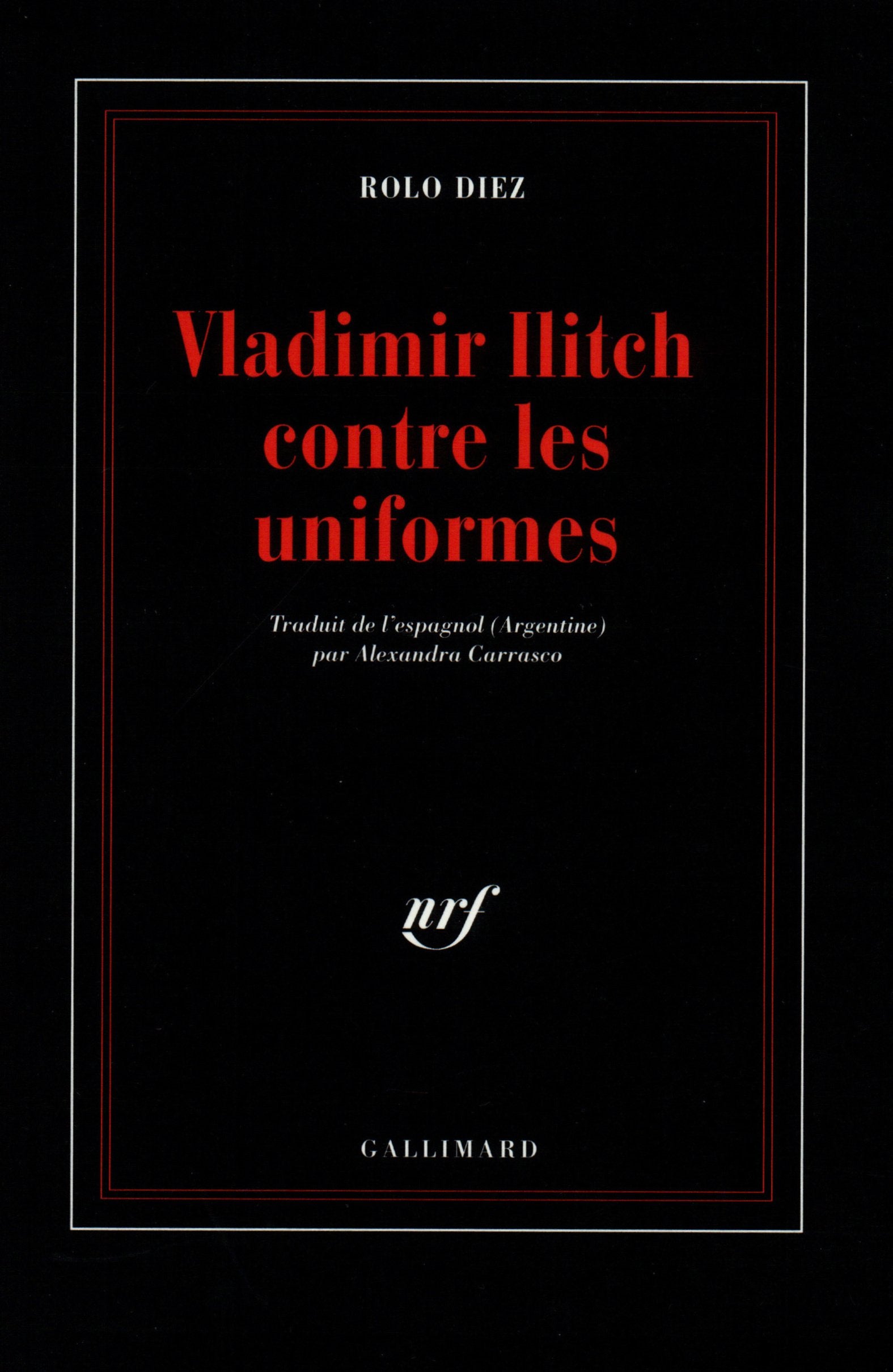 Vladimir Ilitch contre les uniformes 9782070727582