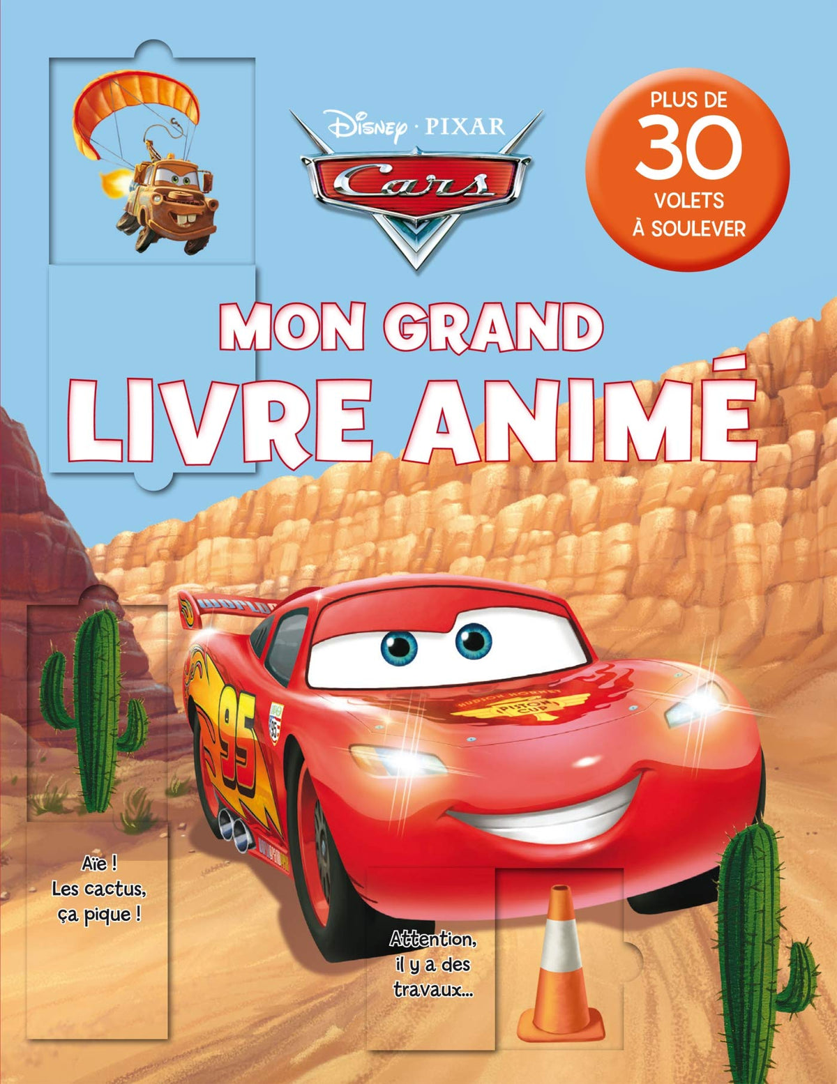 Mon grand livre animé Cars 9782014647884