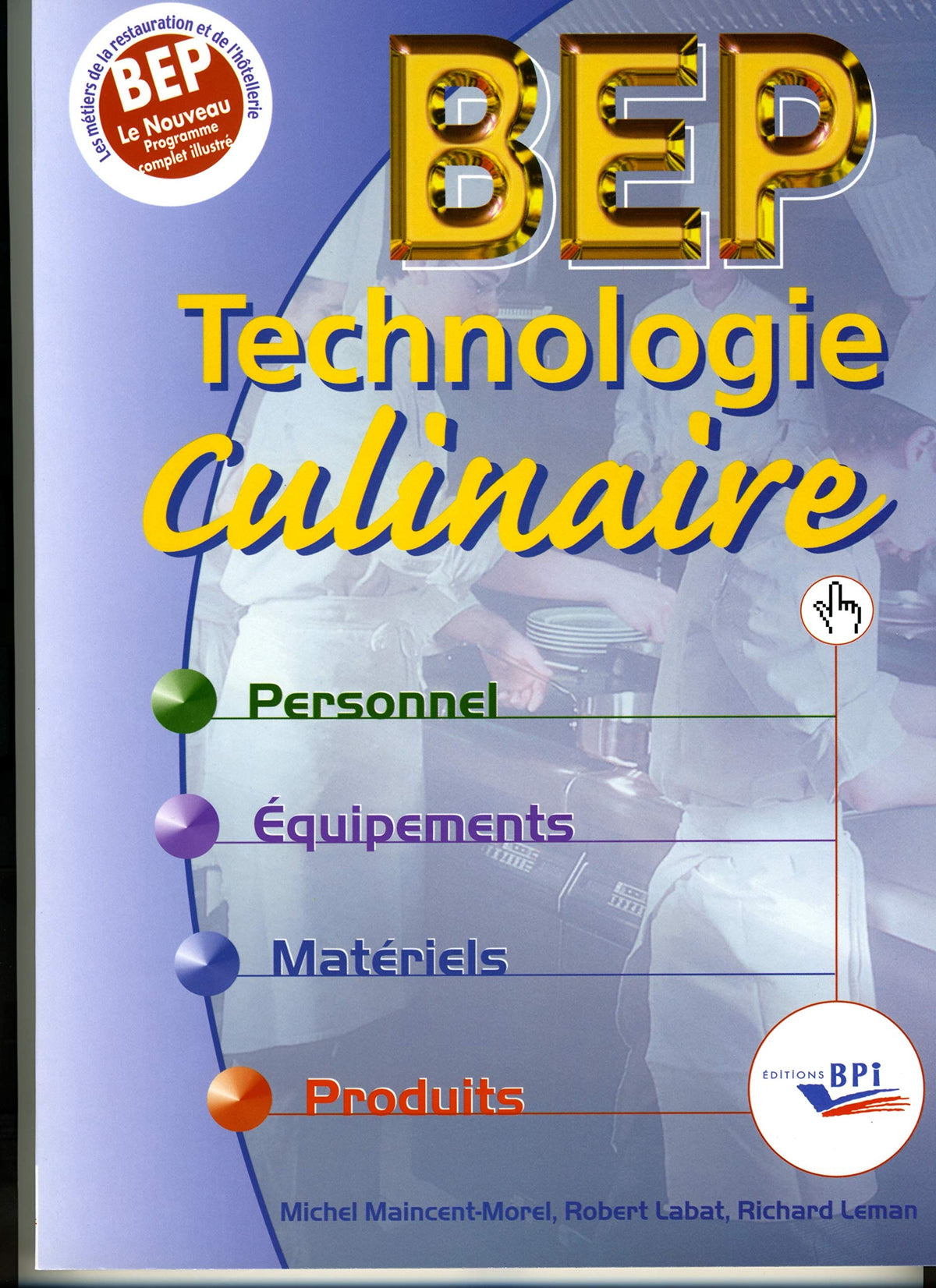 Technologie culinaire BEP 9782857083412