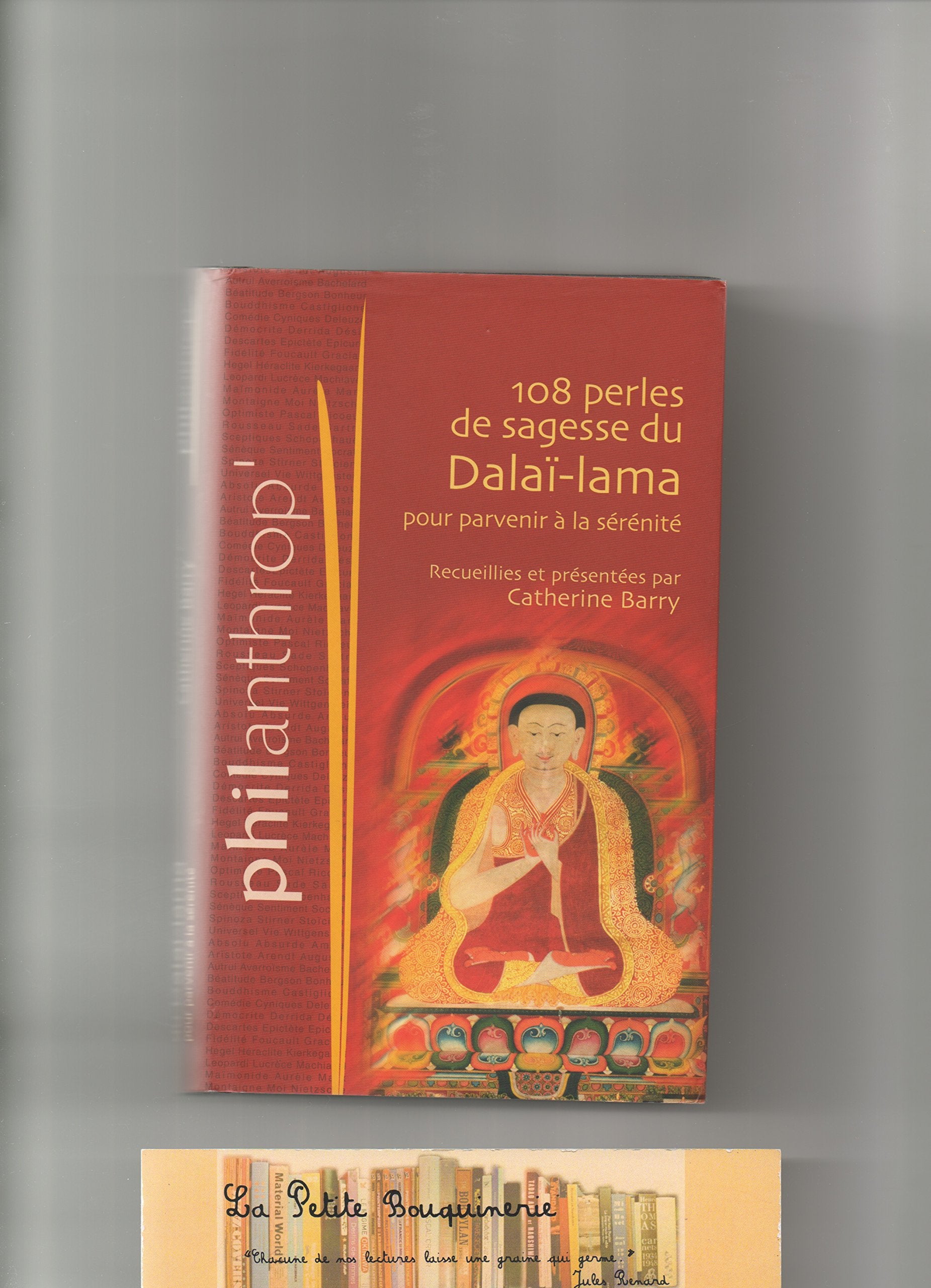 108 perles de sagesse du Dalai Lama pour parvenir a la serenite 9782298000191