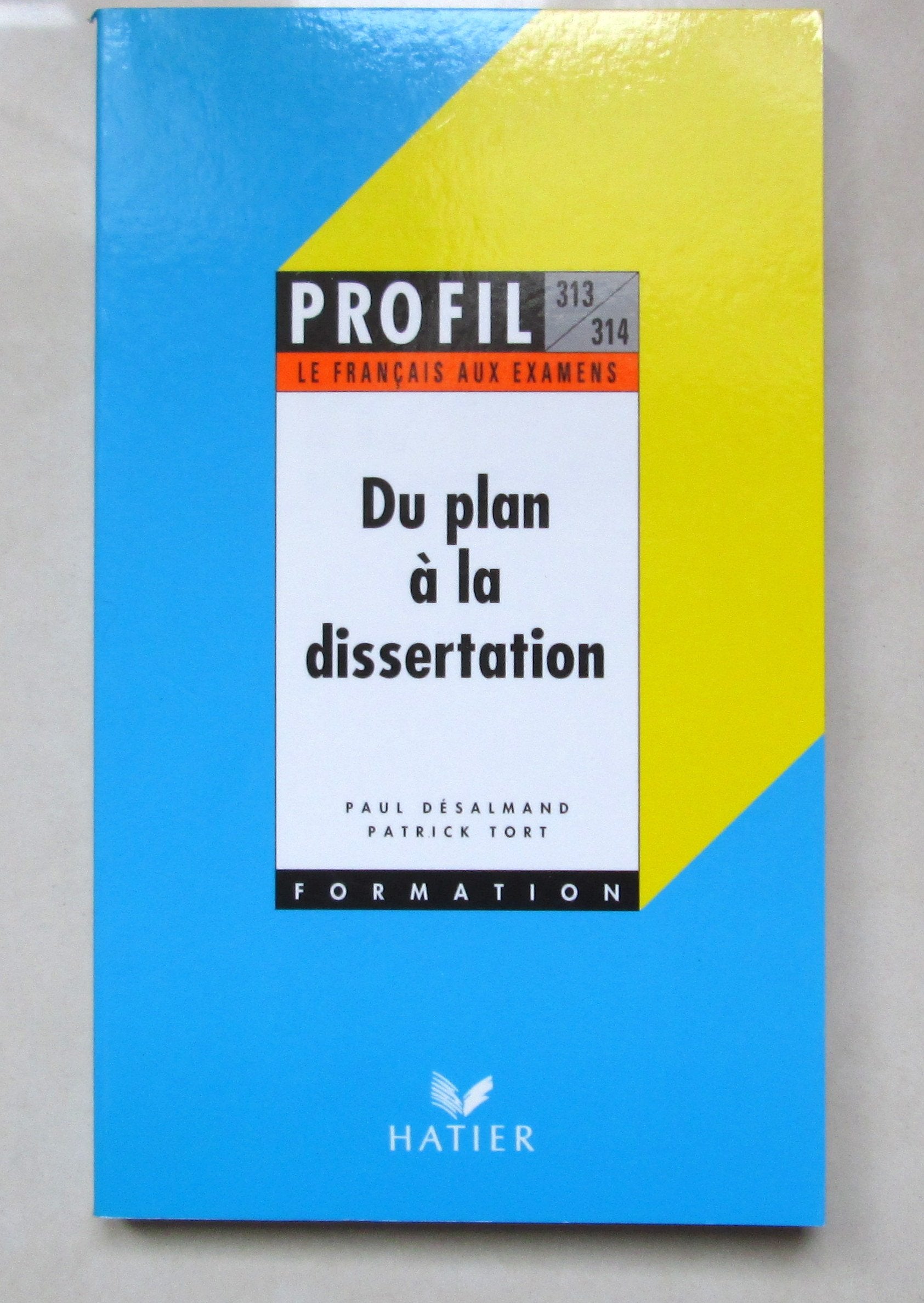 Du plan à la dissertation 9782218054075