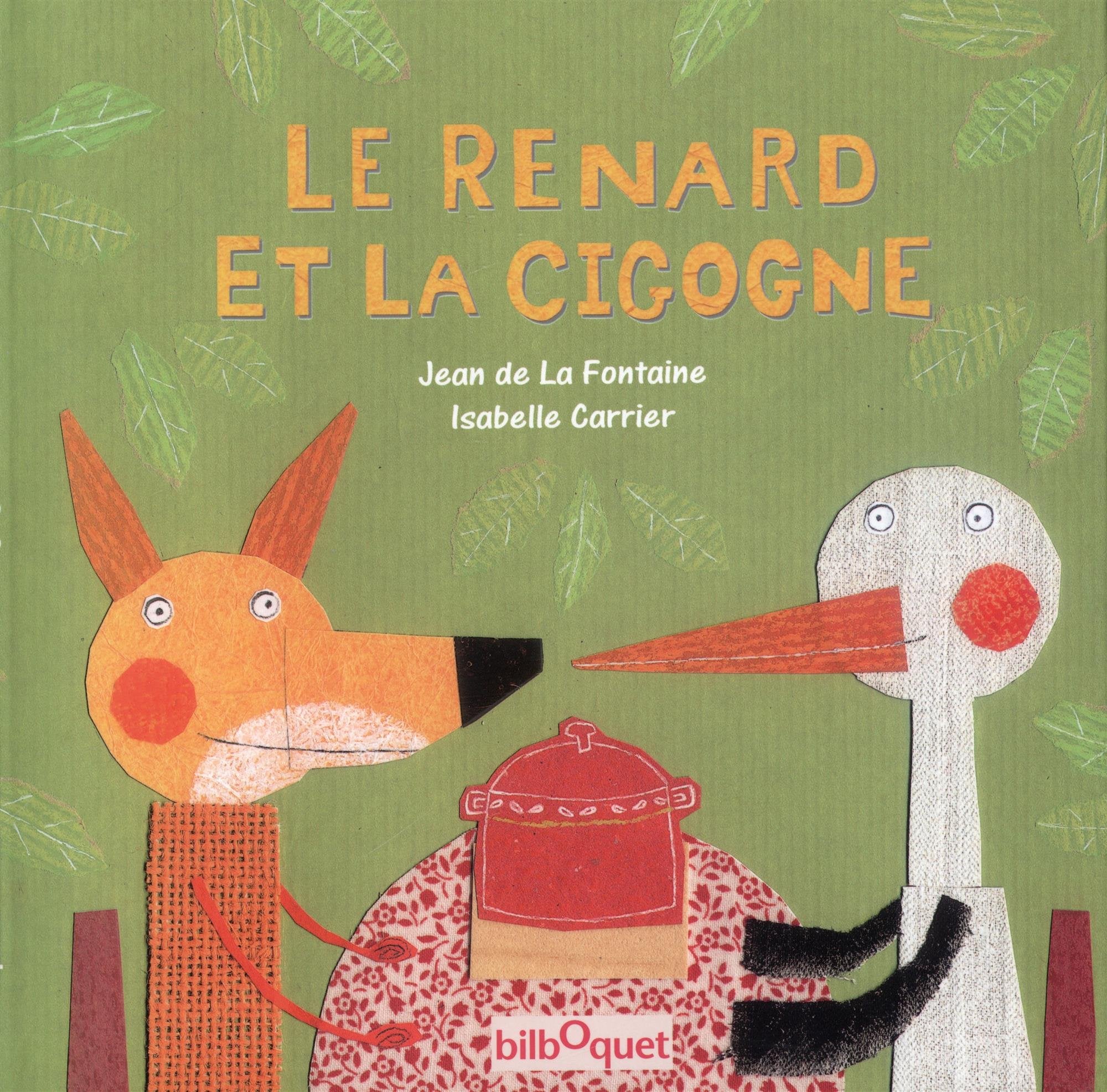 Le renard et la cigogne 9782841812424