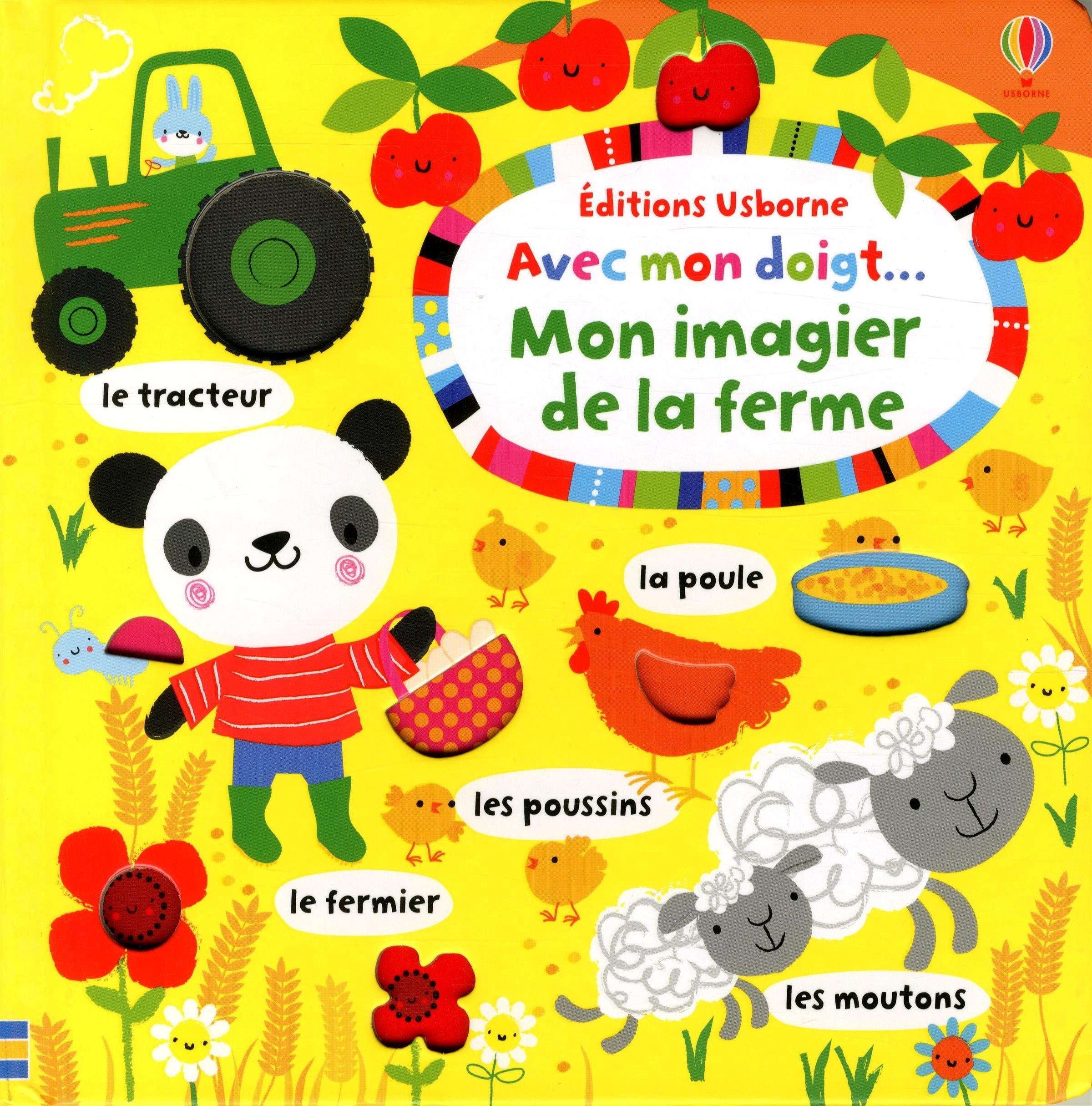 Avec mon doigt... Mon imagier de la ferme 9781474907538