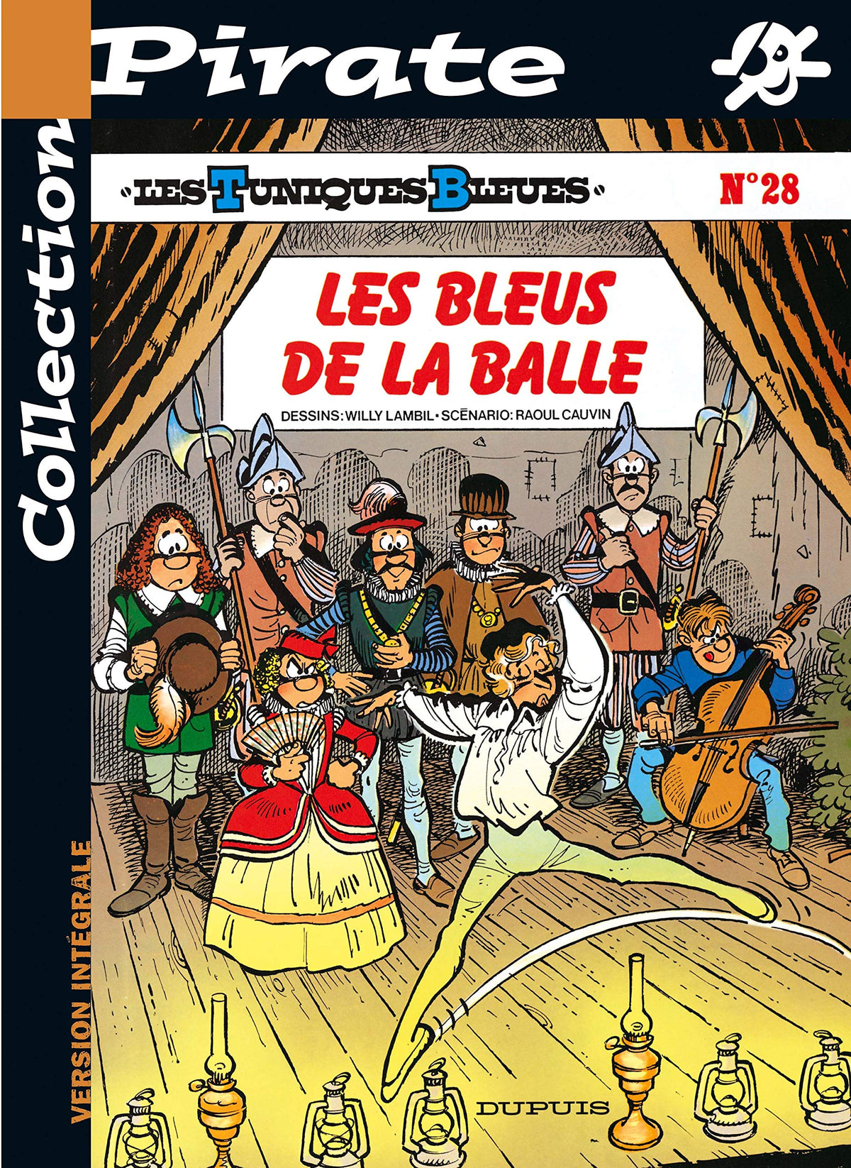 BD Pirate : Les Tuniques bleues, tome 28 : Les bleus de la balle 9782800132747