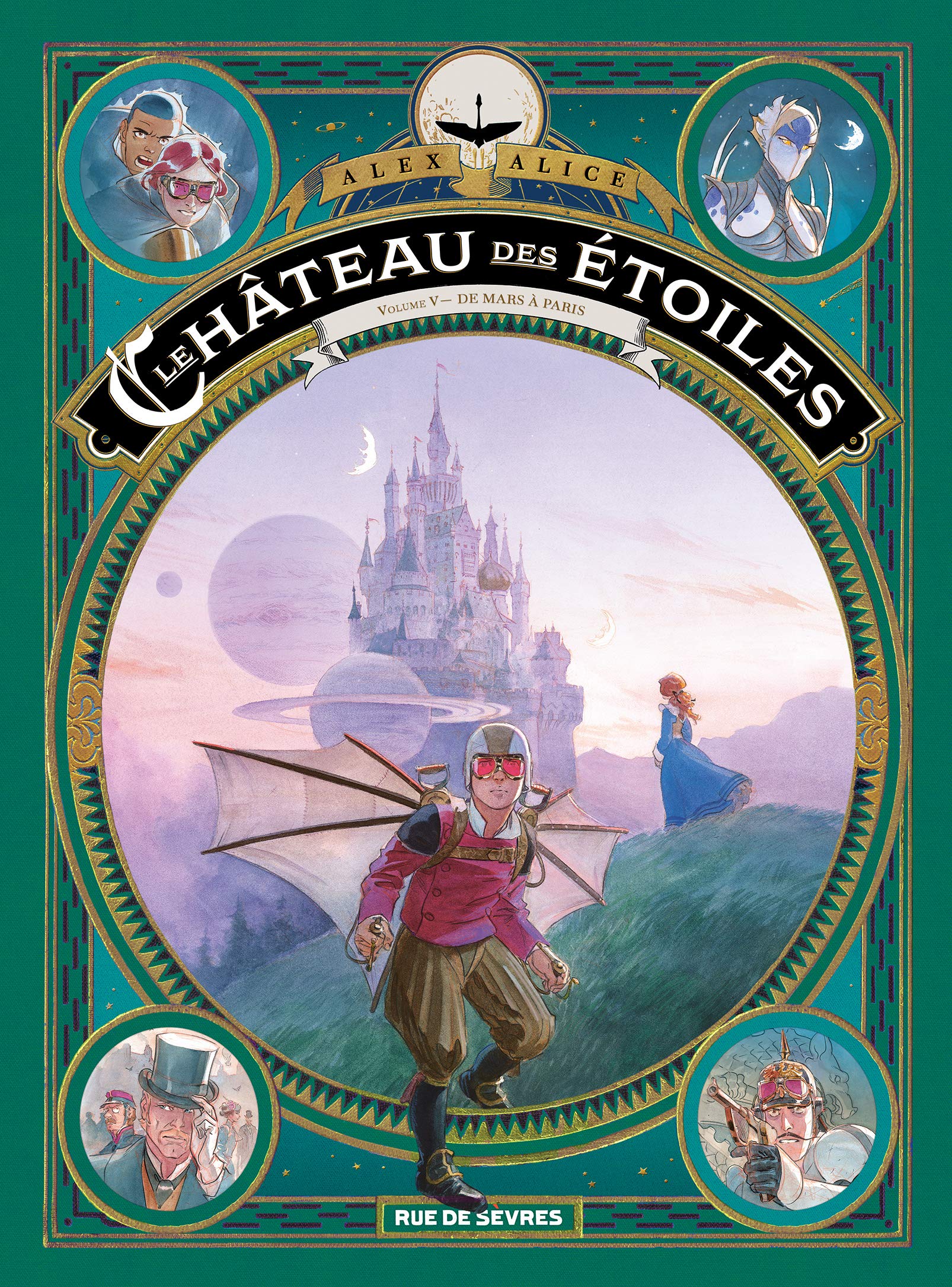Le château des étoiles Tome 5: De Mars à Paris 9782810204700
