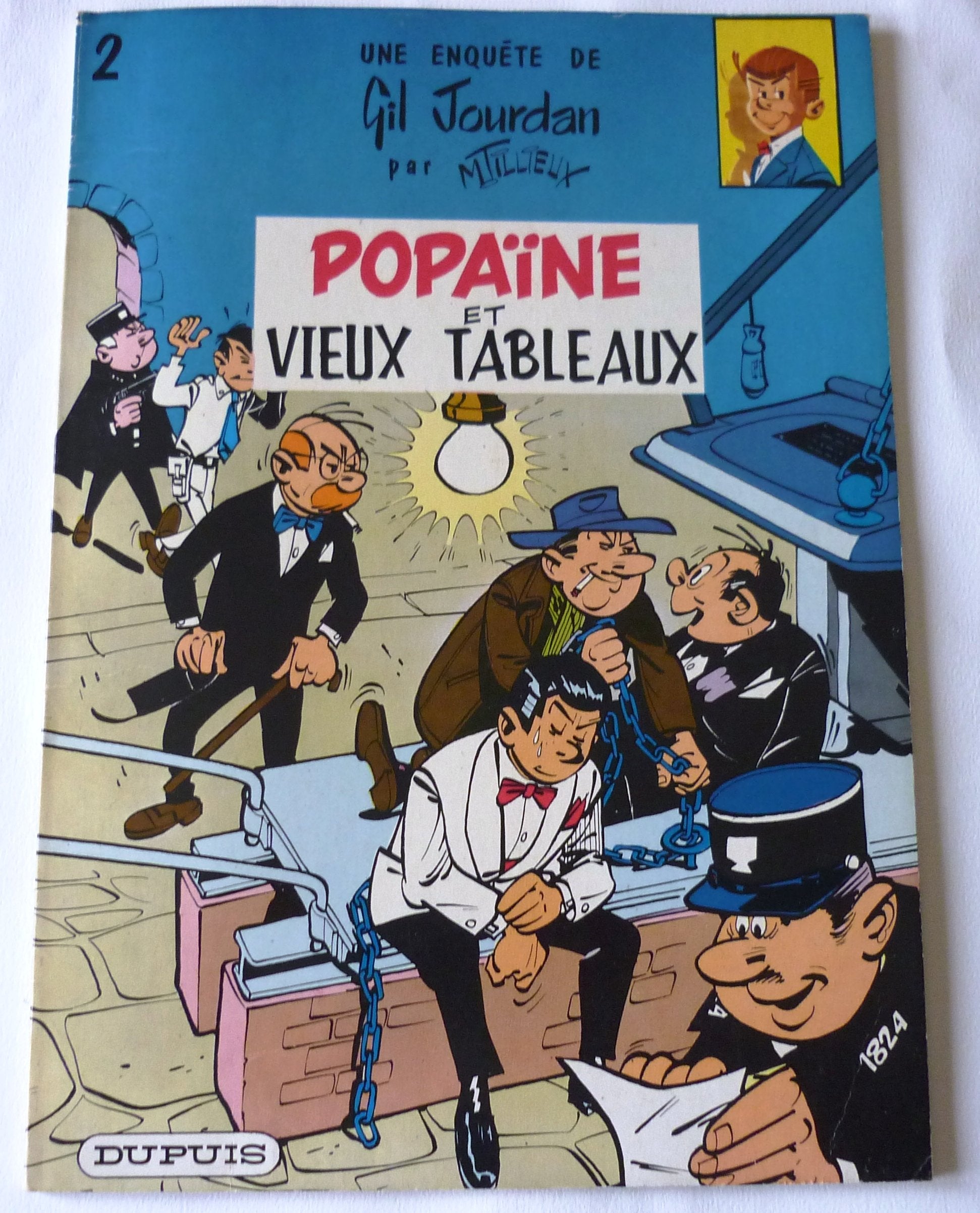 Une enquête de Gil Jourdan - 2 - Popaïne et vieux tableaux 