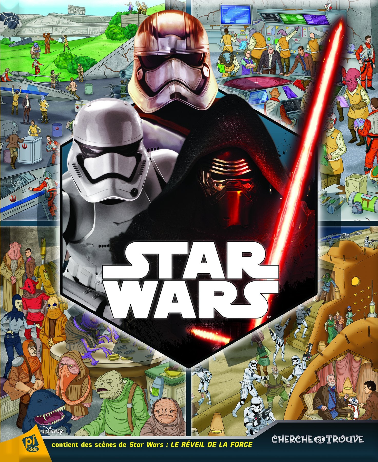 STAR WARS EPISODE VII FORCE AWAKENS - CHERCHE ET TROUVE 9781503704213