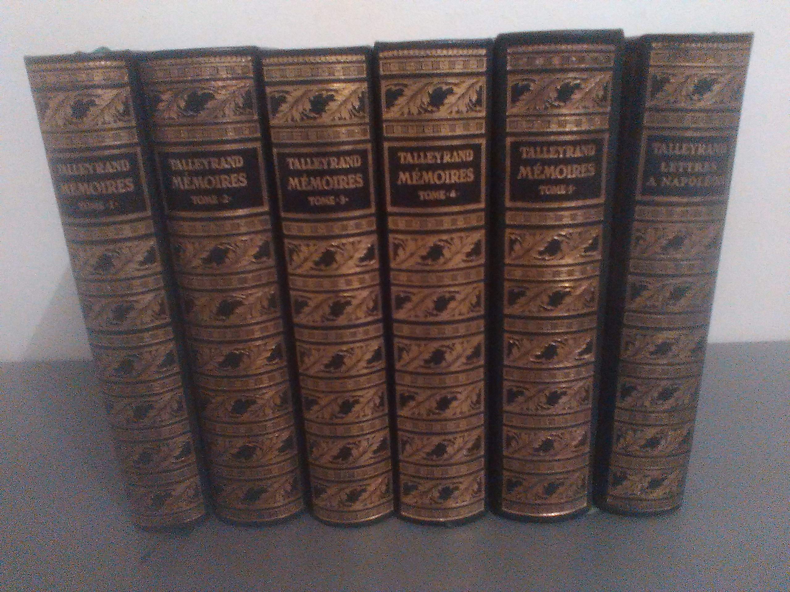 Mémoires + Lettres à Napoléon (6 volumes) 