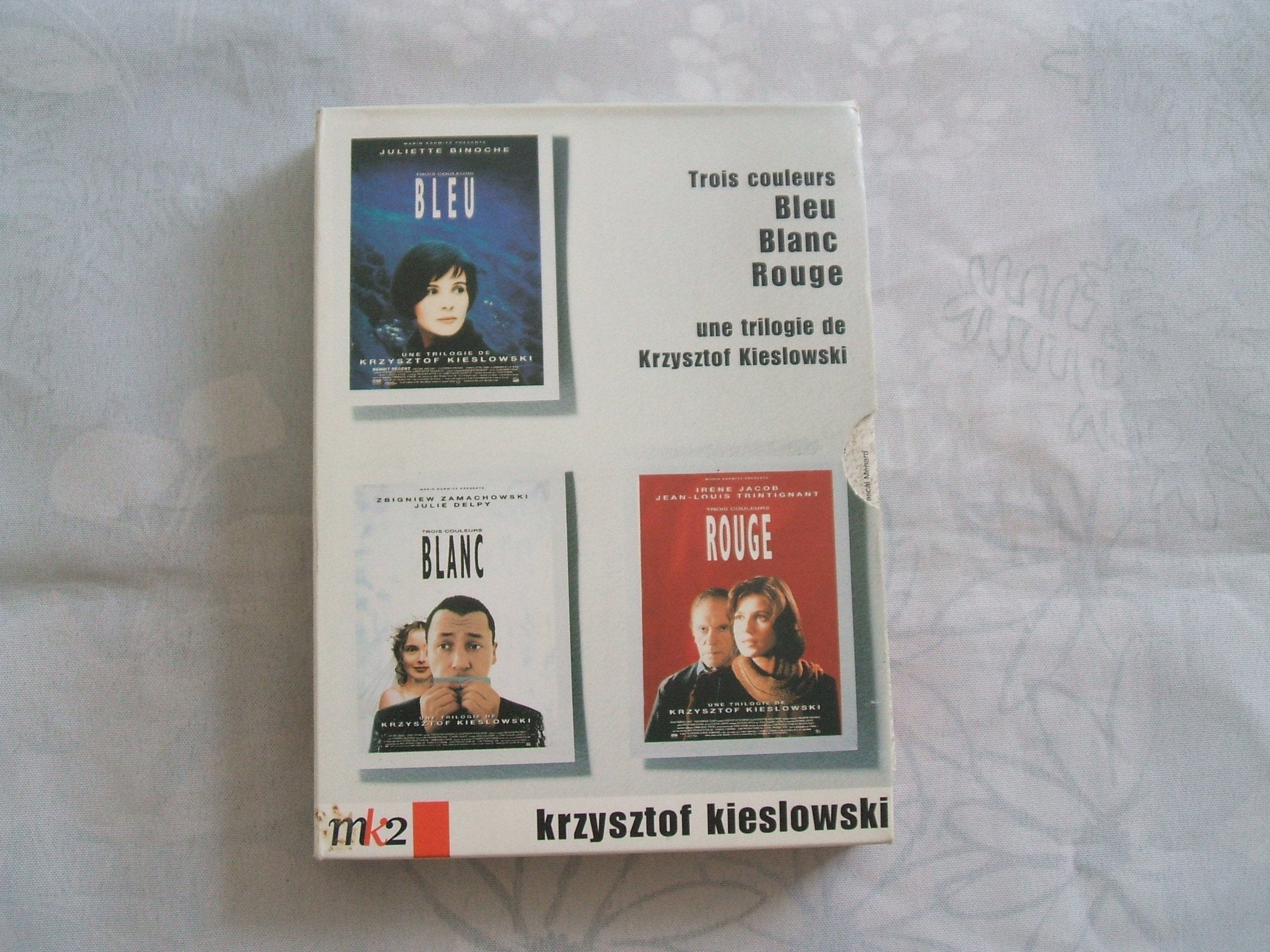 Coffret Kieslowski : Bleu / Blanc / Rouge 3259119627029
