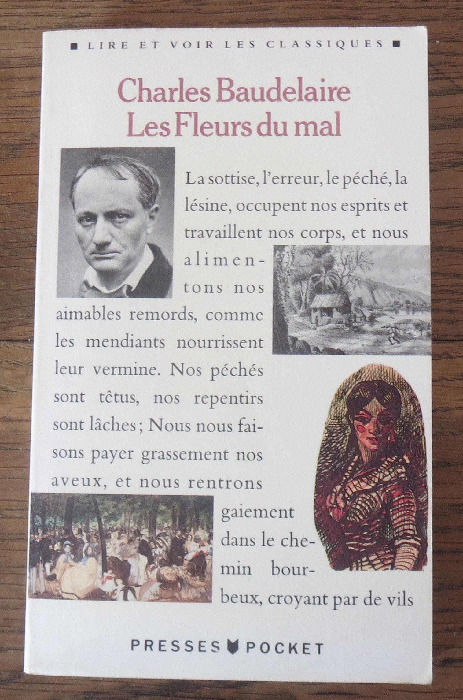 Les Fleurs du mal Suivies de Petits poèmes en prose Curiosités esthétiques L'Art romantique Journaux intimes : Extraits (Presses pocket) 9782266010924