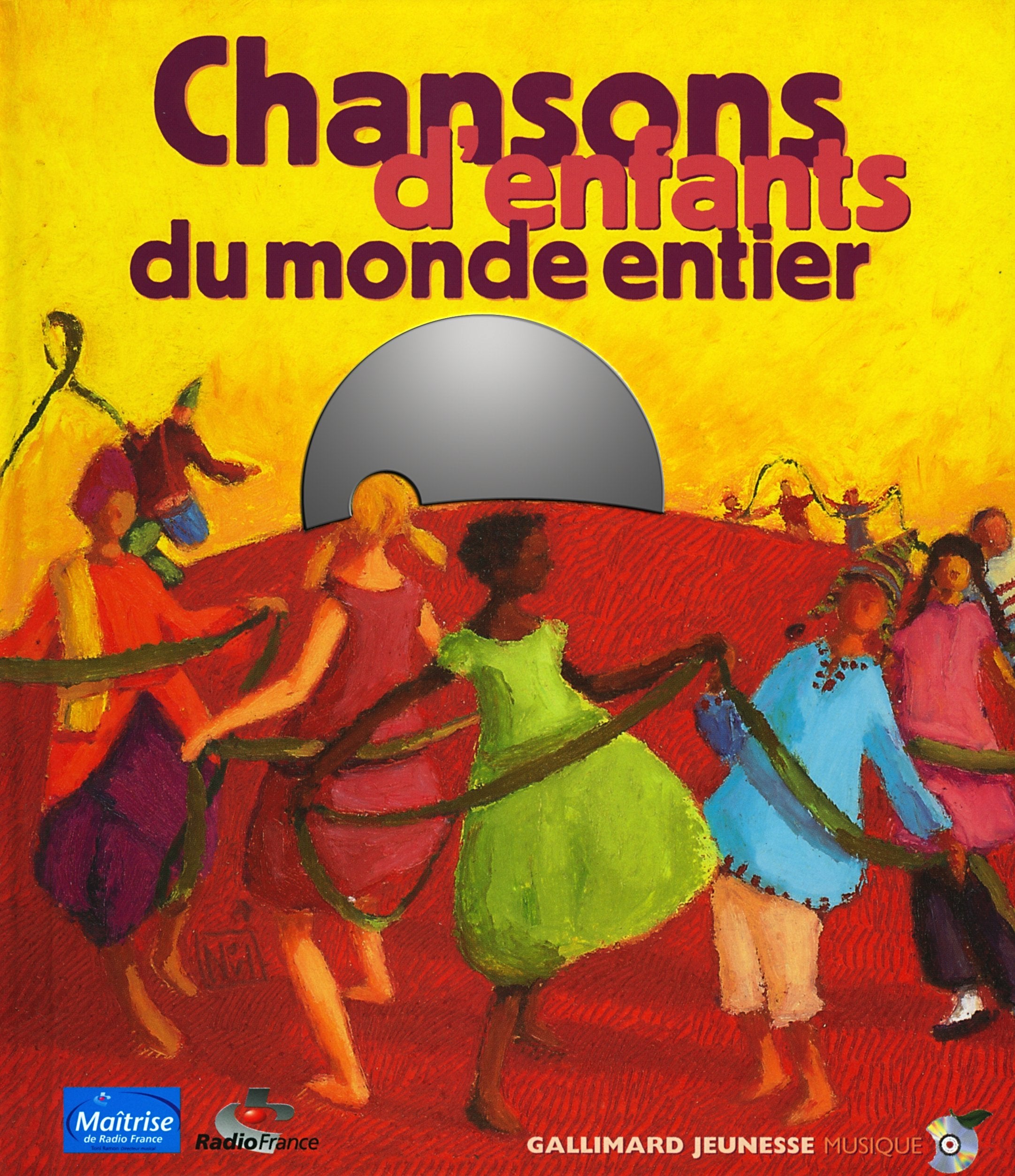 Chansons d'enfants du monde entier (1 livre + 1 CD) 9782070553686