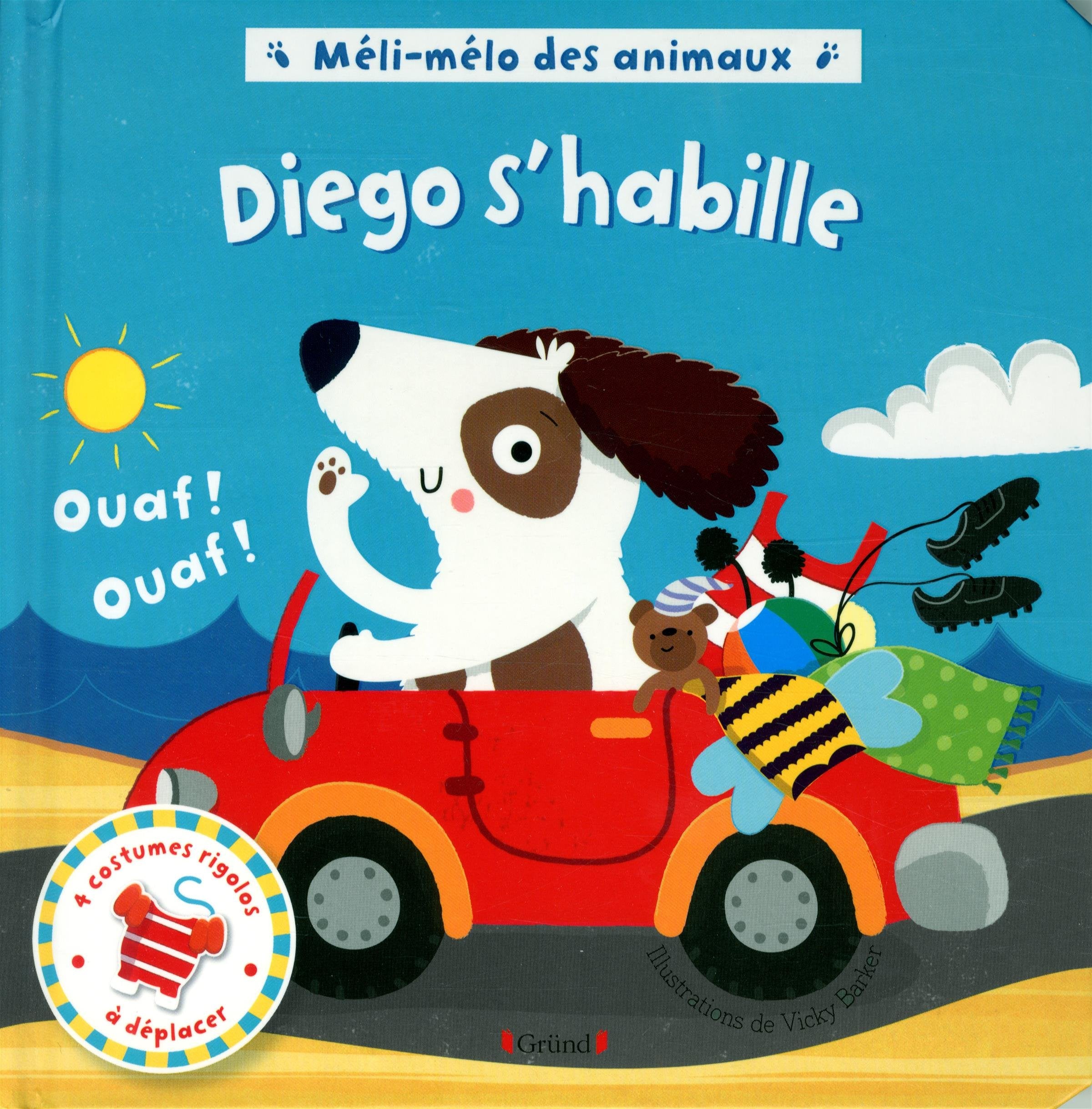 Méli-mélo des animaux - Diego s'habille 9782324009426