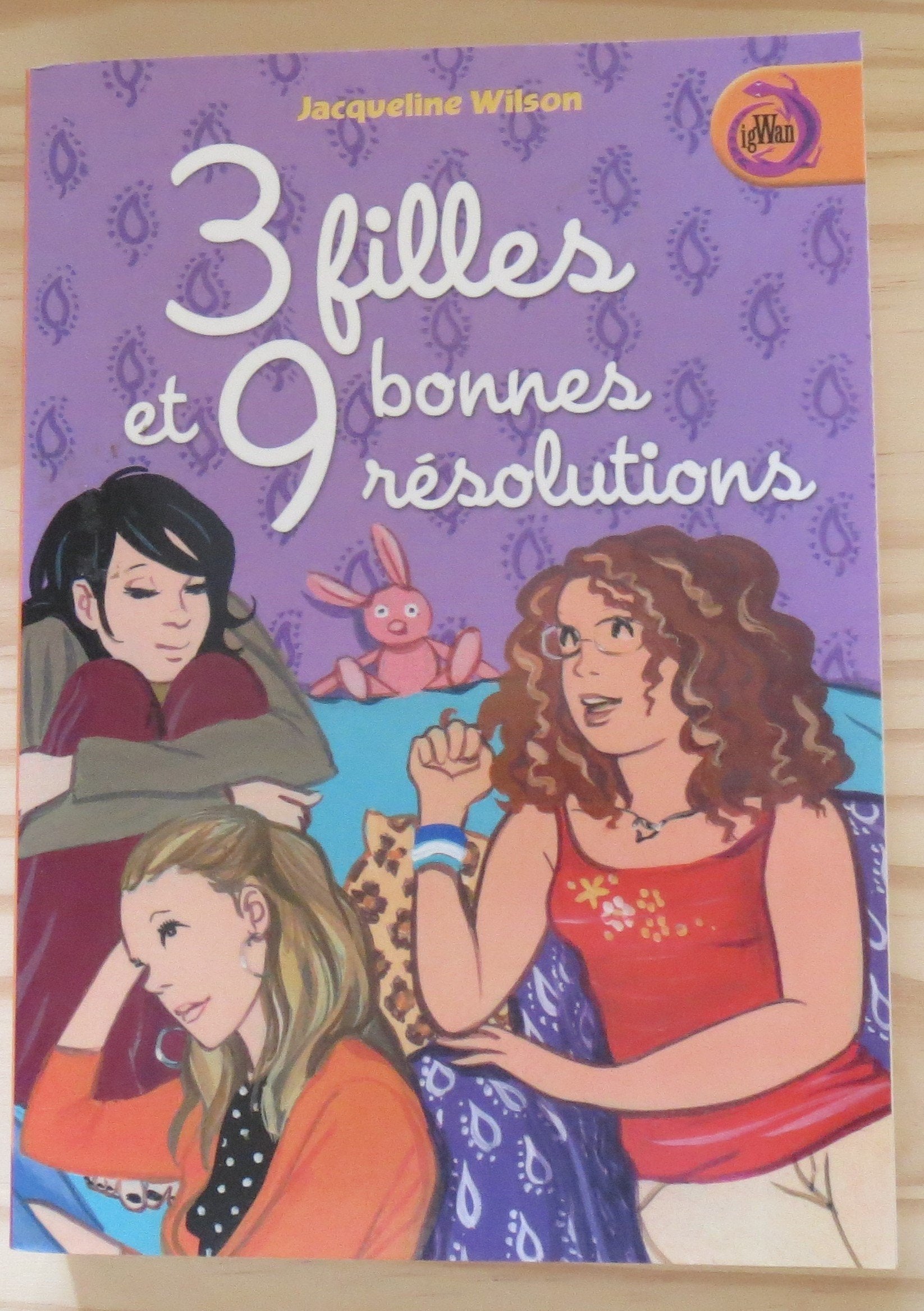 3 filles et 9 bonnes résolutions (IgWan) 9782744196720