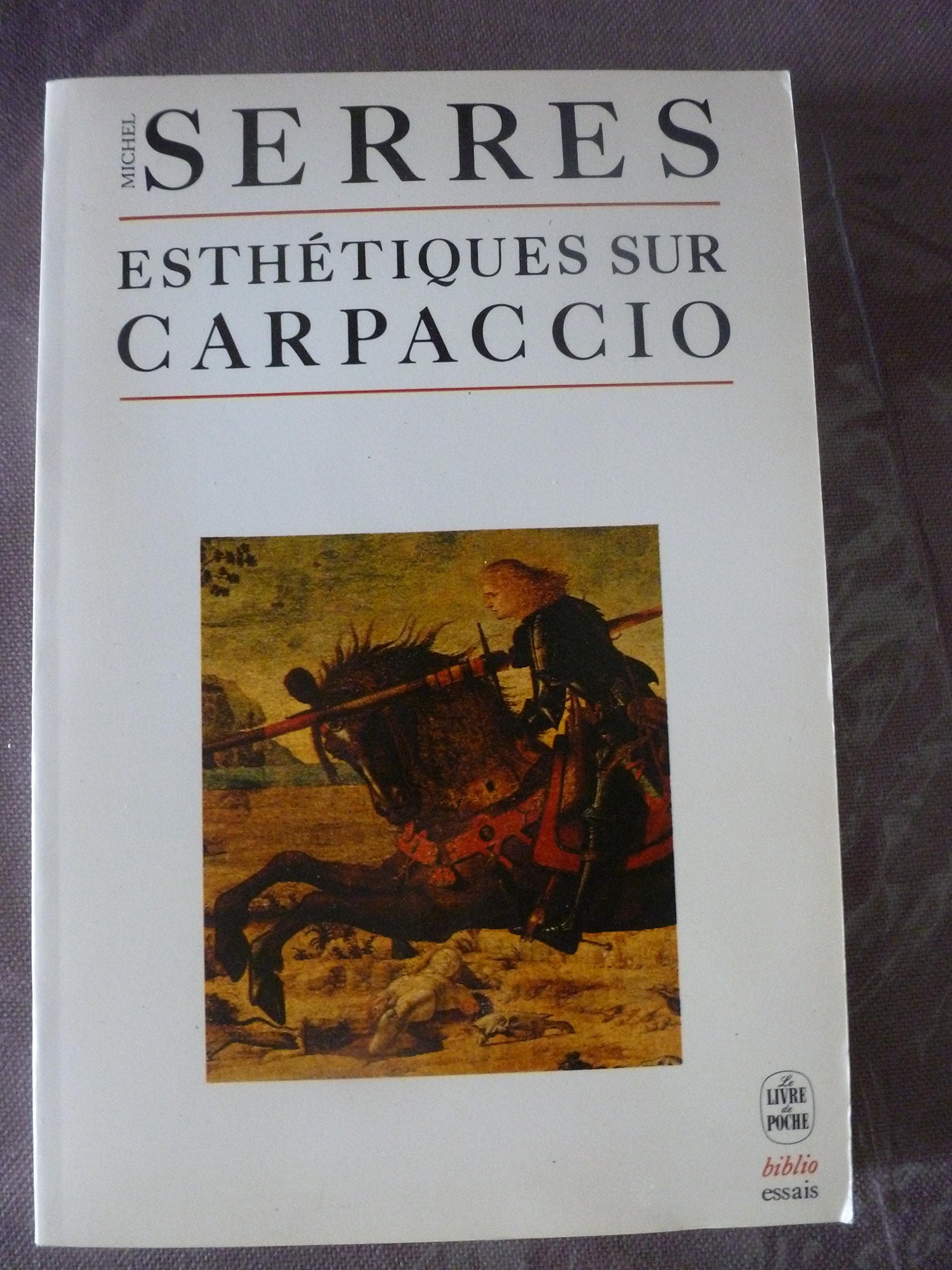 Esthétiques sur Carpaccio 9782253032458