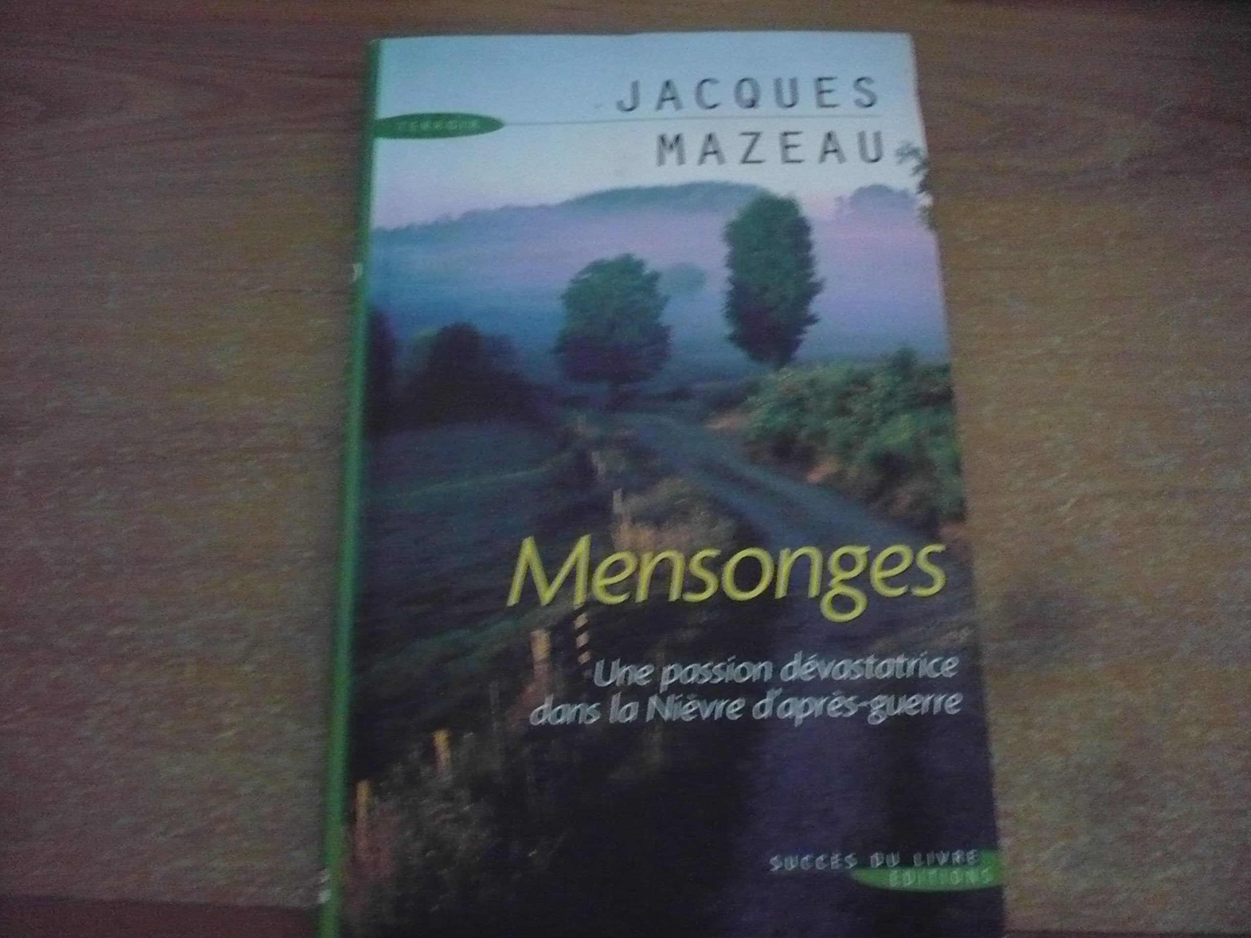 Mensonges 9782738221940