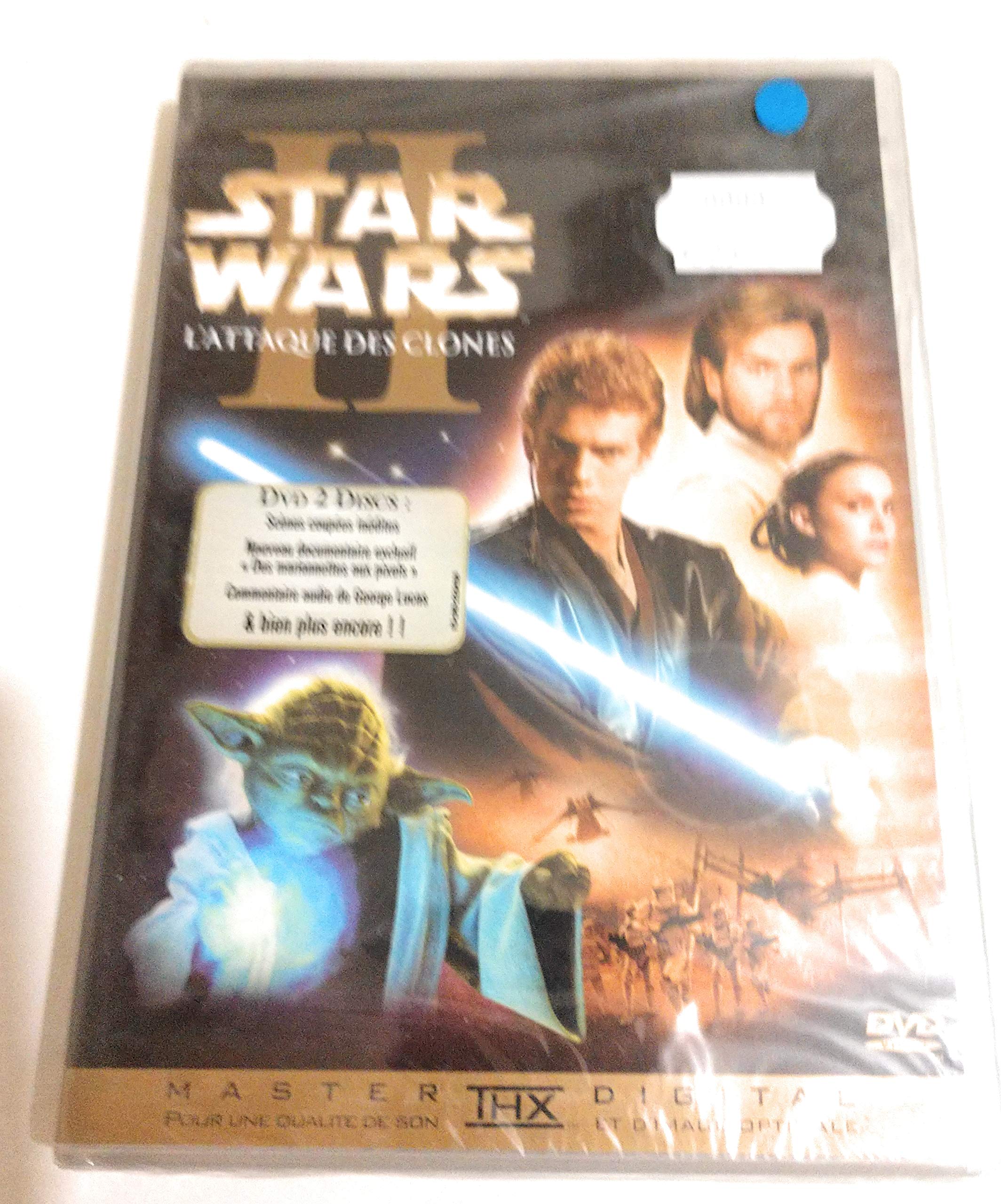 Star Wars : Episode II, l'attaque des clones - Édition 2 DVD 3344428009458