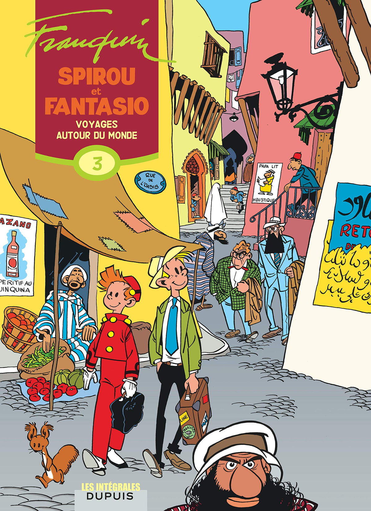 Spirou et Fantasio, l'intégrale tome 3 : Voyages autour du monde 9782800139388