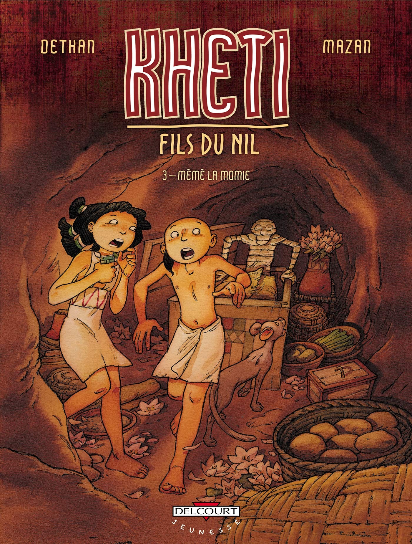 Kheti, fils du Nil T03: Mémé la momie 9782756014395