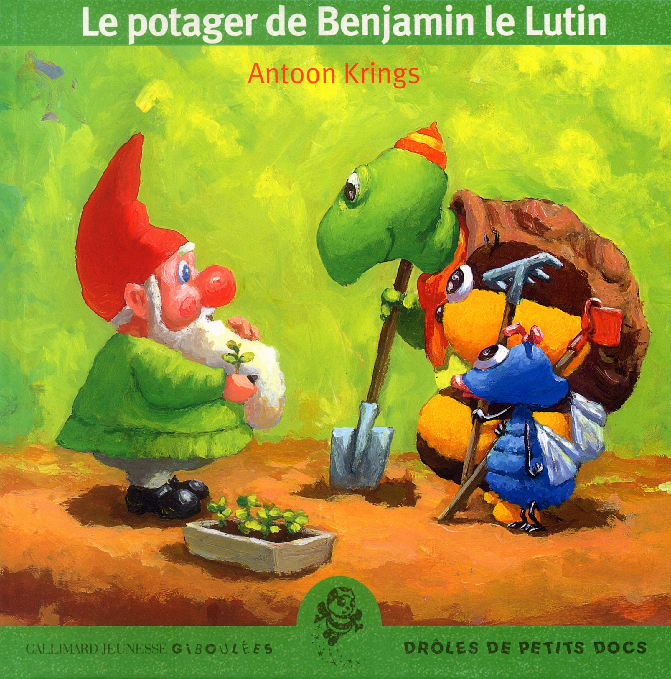 Le potager de Benjamin le Lutin - Lauréat du Comité des mamans rentrée 2003 (3-6 ans) 9782070584390