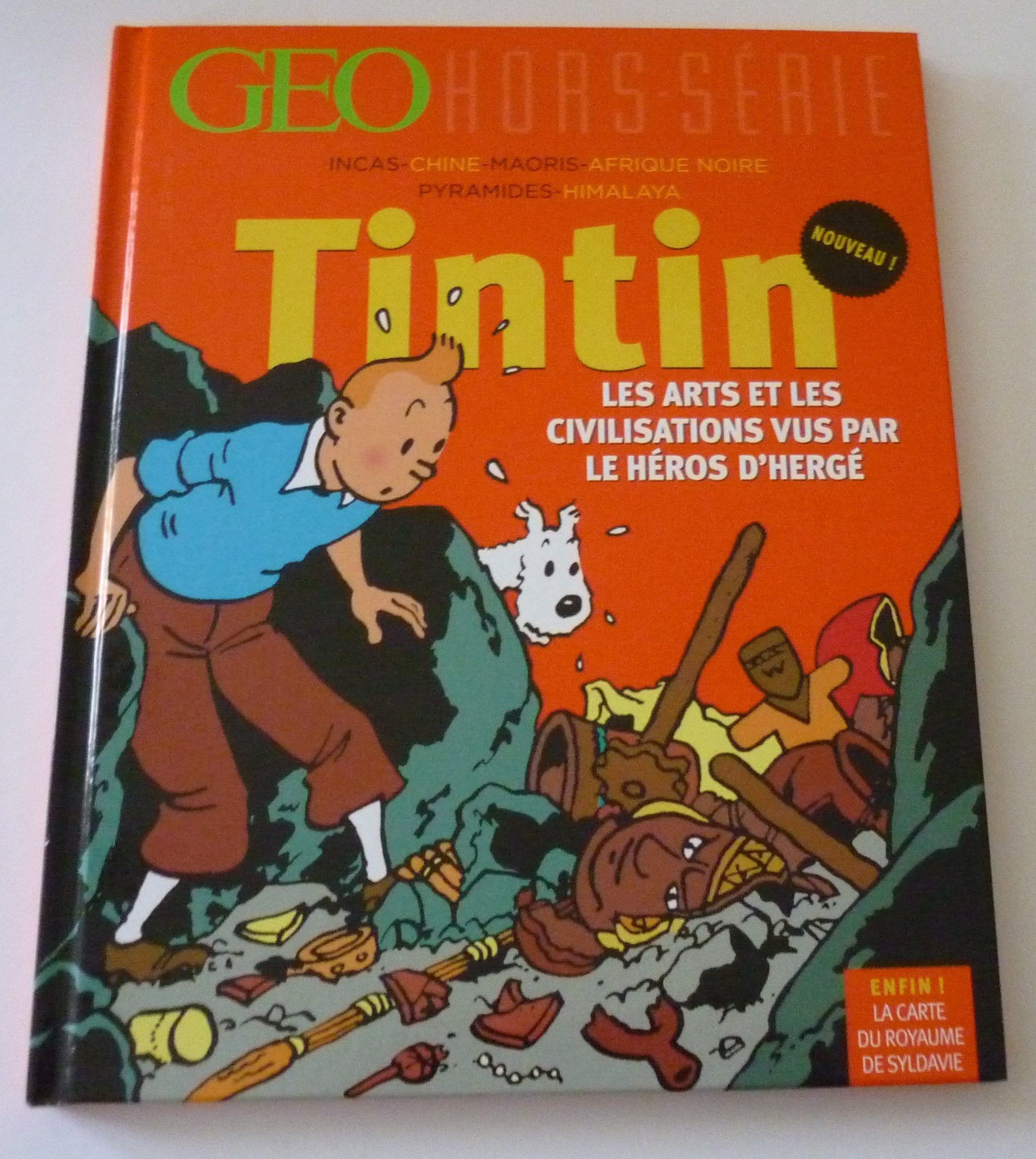 GEO HORS-SÉRIE N°3 !! (NOUVEAU) "TINTIN : LES ARTS ET LES CIVILISATIONS VUS PAR LE HÉROS D'HERGE" 