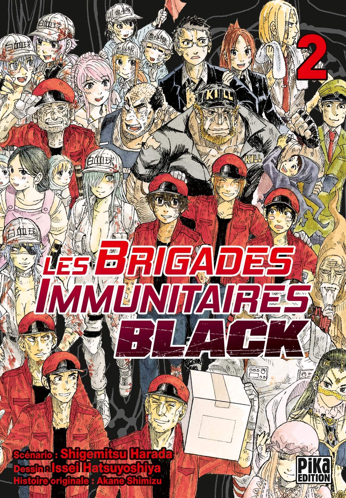 Les Brigades Immunitaires Black T02 9782811649951