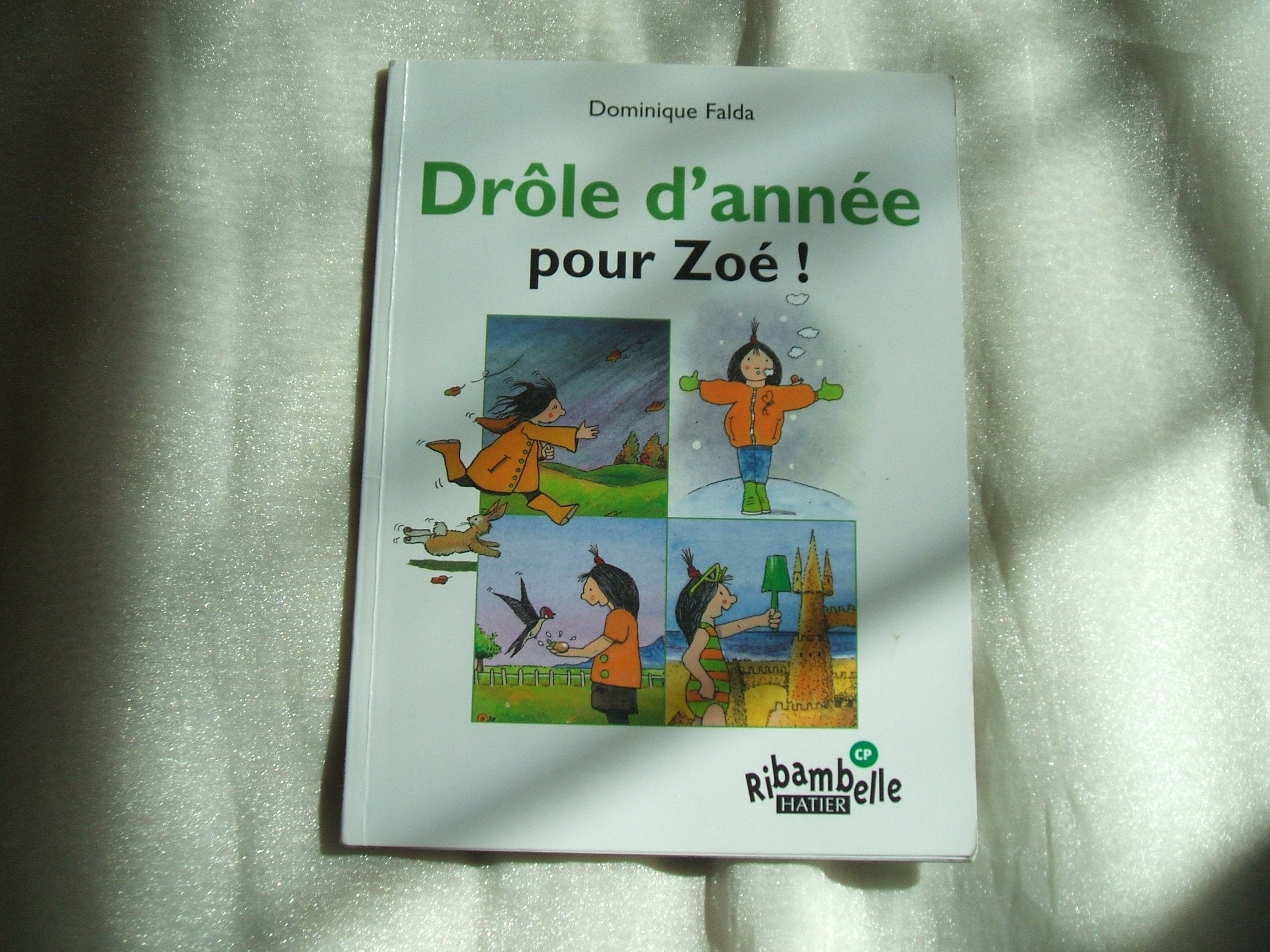 Ribambelle : Drôle d'année pour Zoé, série verte CP 9782218746413