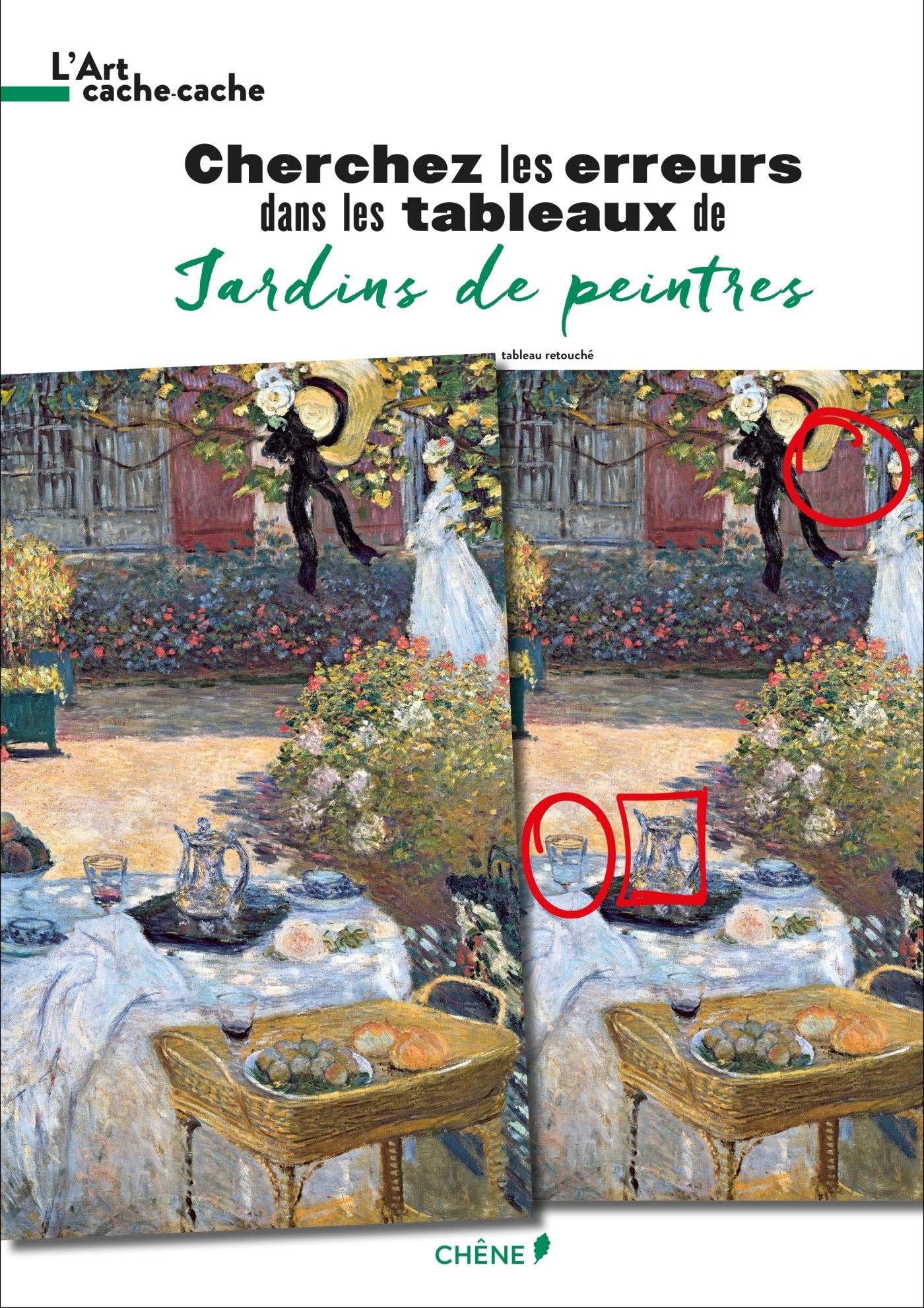 Cherchez les erreurs dans les tableaux de Jardins de peintres 9782812316128