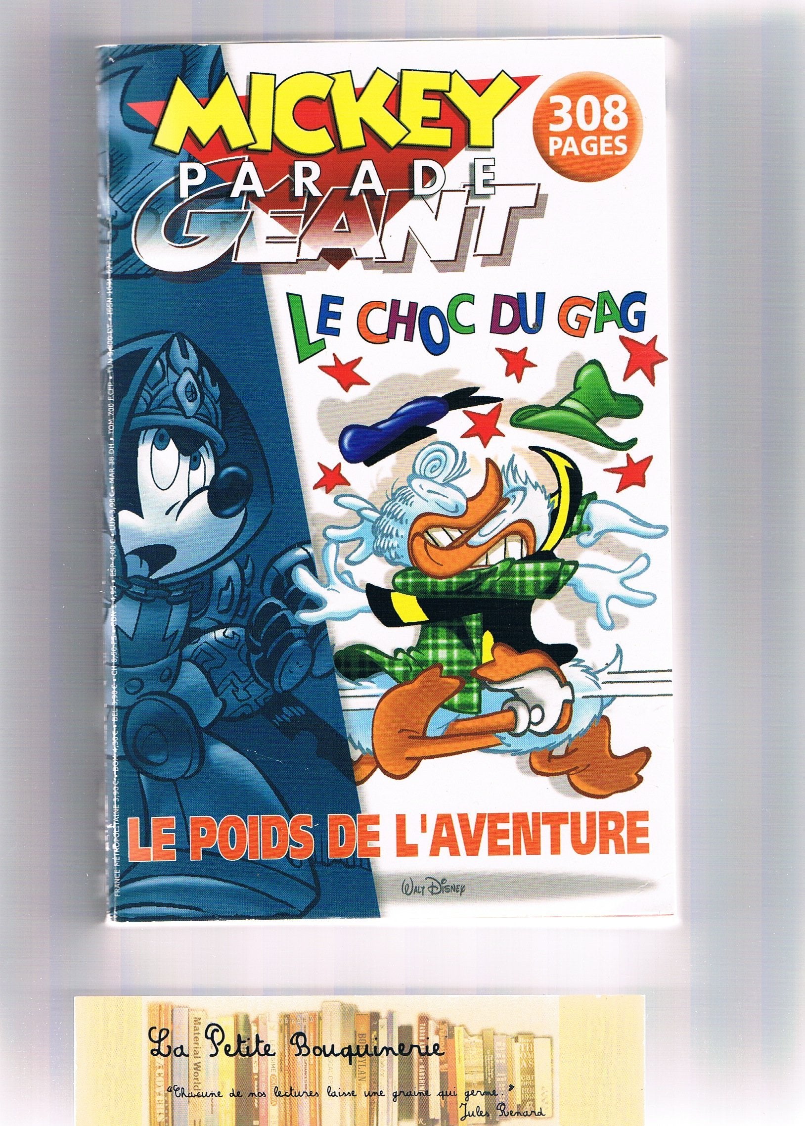 Mickey Parade Geant N° 304: LE POIDS DE L'AVENTURE 