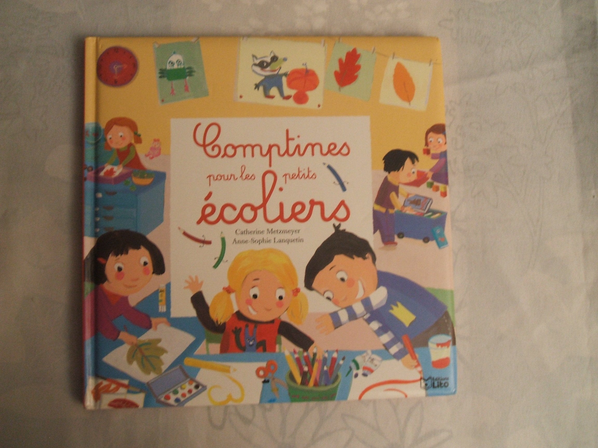 Comptines pour les petits écoliers 9782244417165