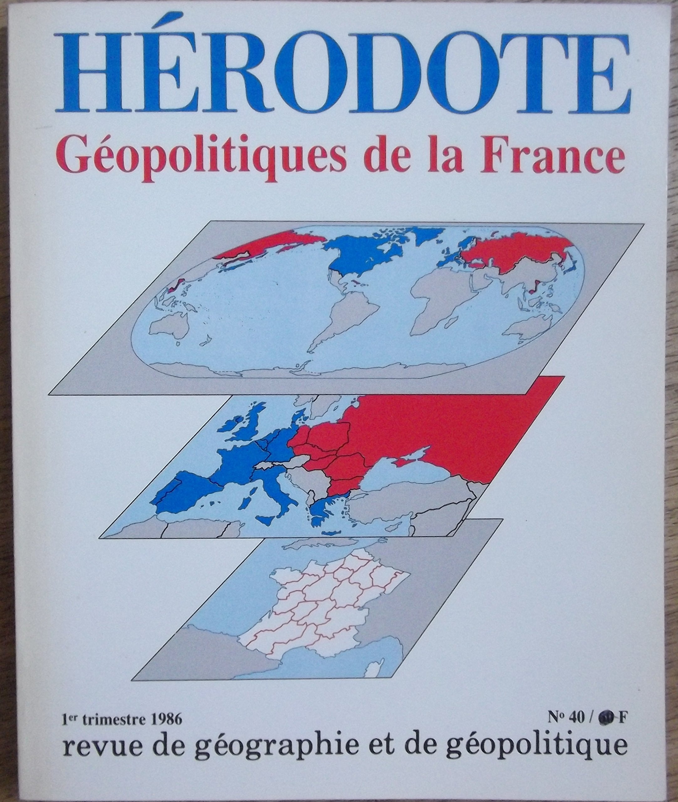 Revue Hérodote, numéro 40 9782707116031